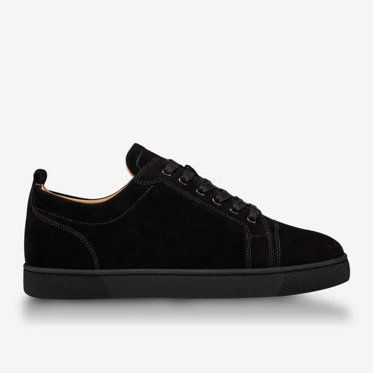 Christian Louboutin oc11z0425 Louis Junior Flat in Black Size US 8.5 / EU 41-42 - 2 Thumbnail