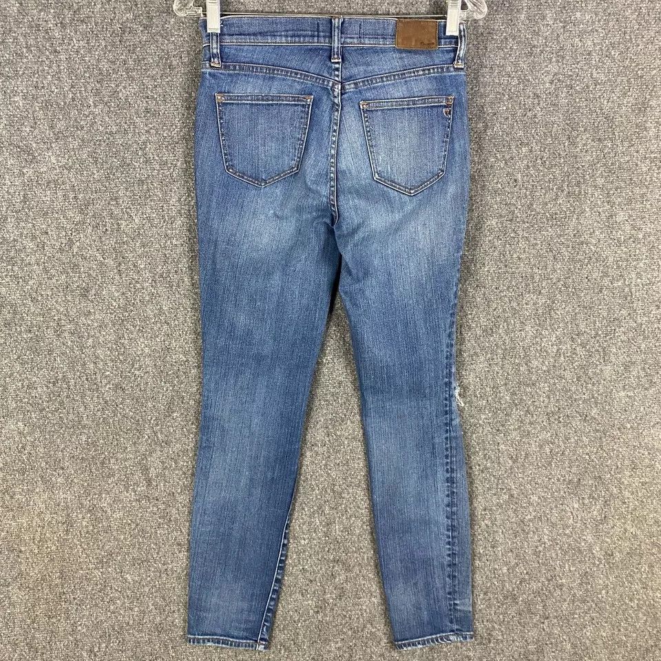 Madewell Madewell Jeans Women's Size 27 High Riser Skinny Stretch Size 27" / US 4 / IT 40 - 6 Thumbnail