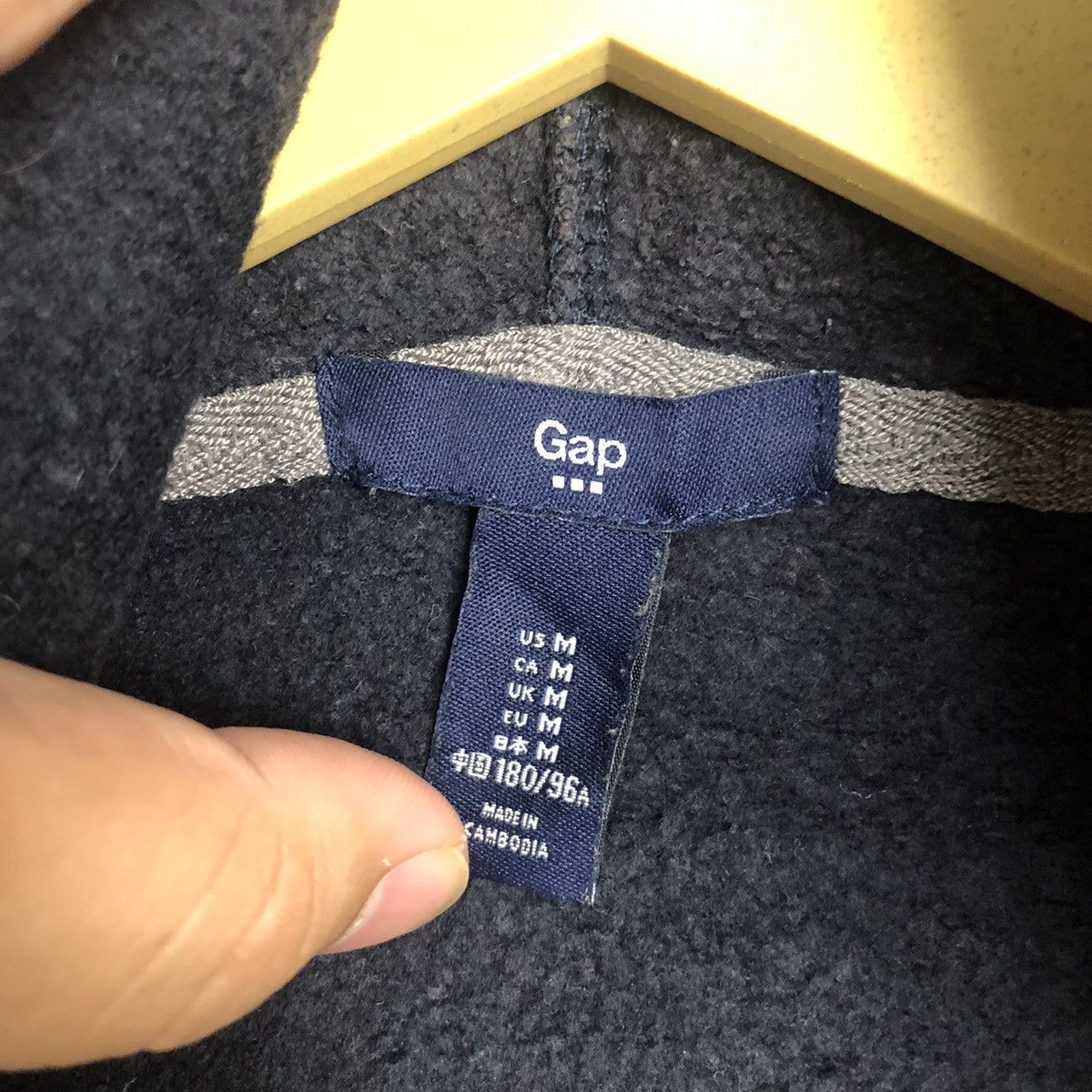 Gap Gap Black Hoodie sweater #A468 Size US M / EU 48-50 / 2 - 11 Thumbnail
