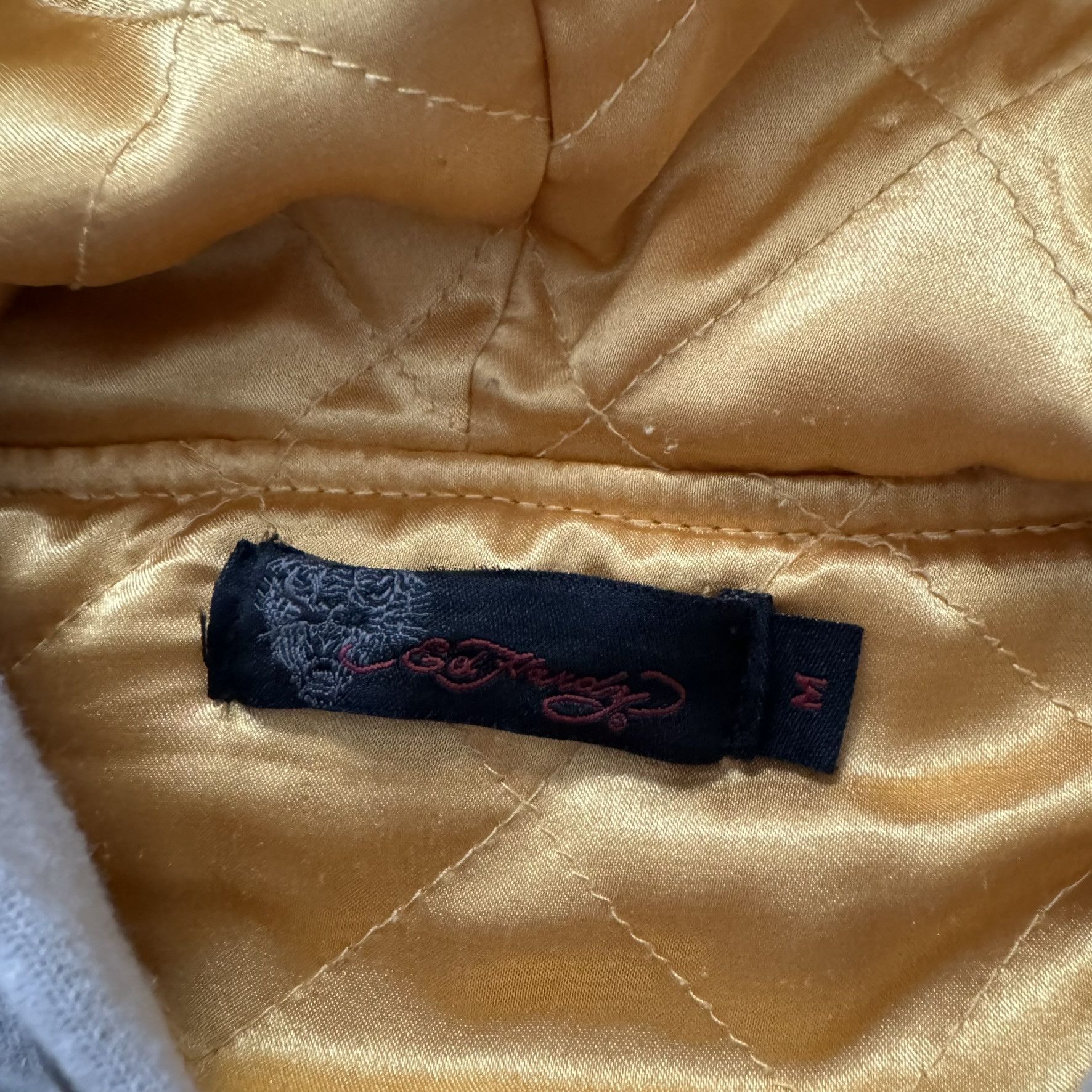 Christian Audigier × Ed Hardy Rare Ed Hardy full print zip up hoodie No Roses Grow Size US M / EU 48-50 / 2 - 7 Thumbnail