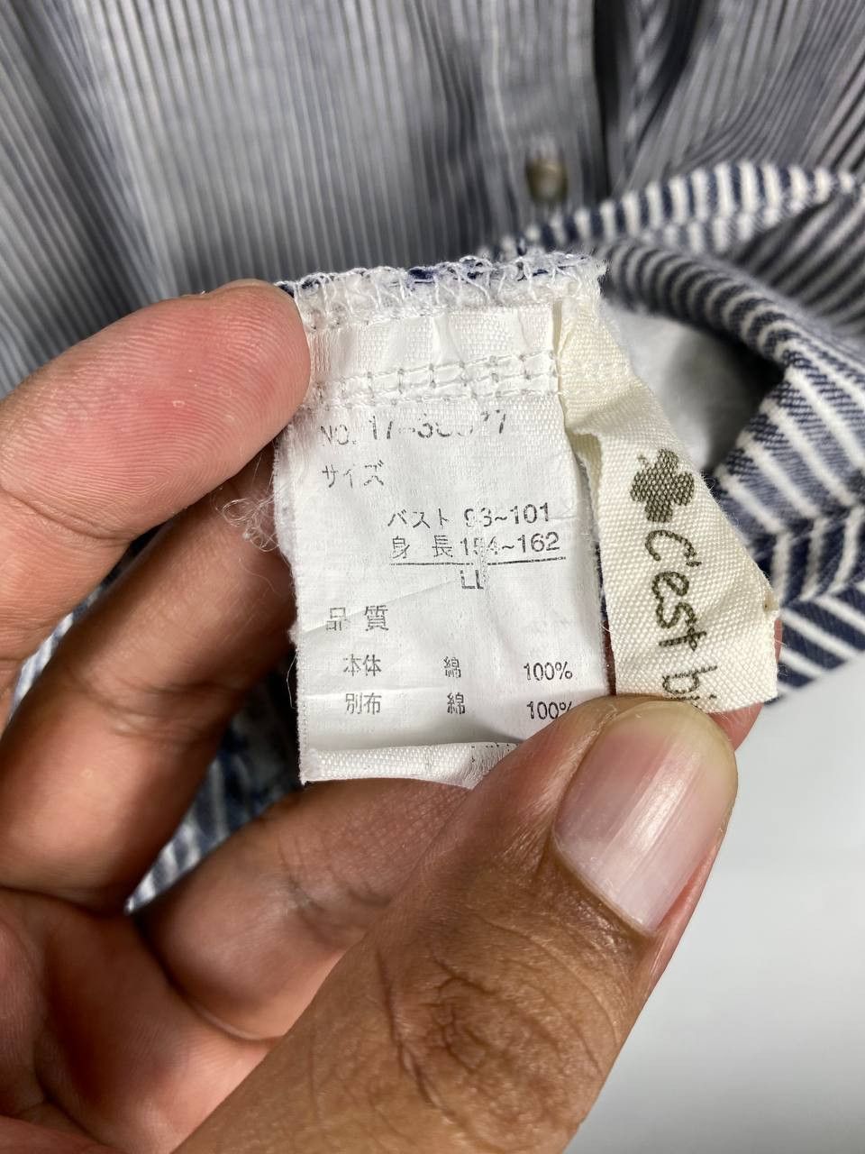 Japanese Brand japanese brand hickory striped light jacket nice design Size L / US 10 / IT 46 - 5 Thumbnail