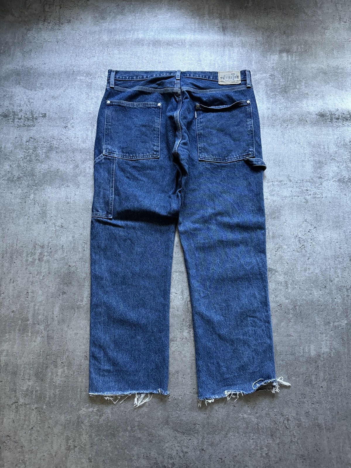 Japanese Brand × Levi's × Vintage Levi’s Silver Tab Carpenter baggy jeans 90s vintage rap Size US 34 / EU 50 - 1 Thumbnail