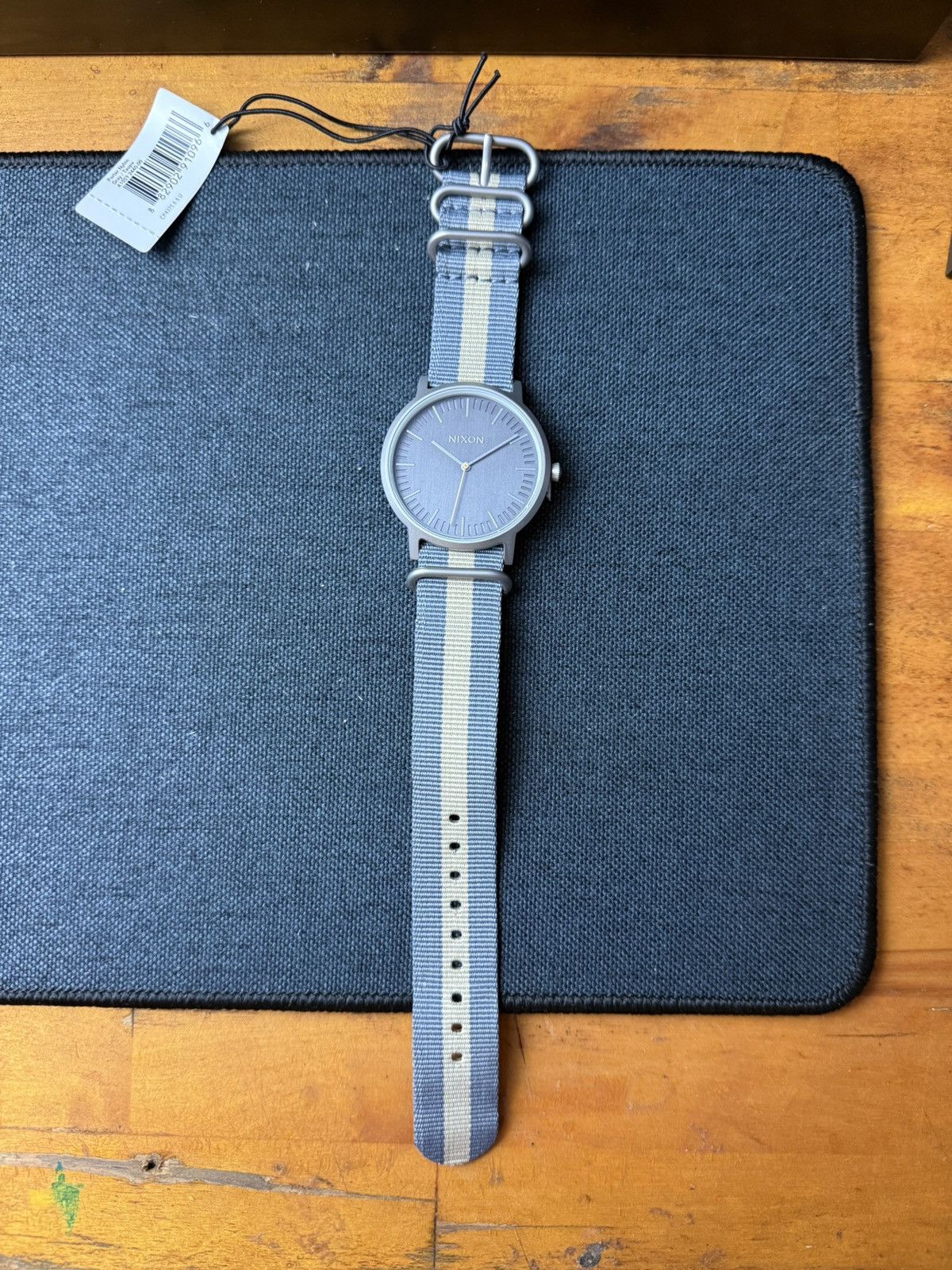 Nixon Nixon Porter Nylon Gray/ Taupe Watch Size ONE SIZE - 2 Thumbnail