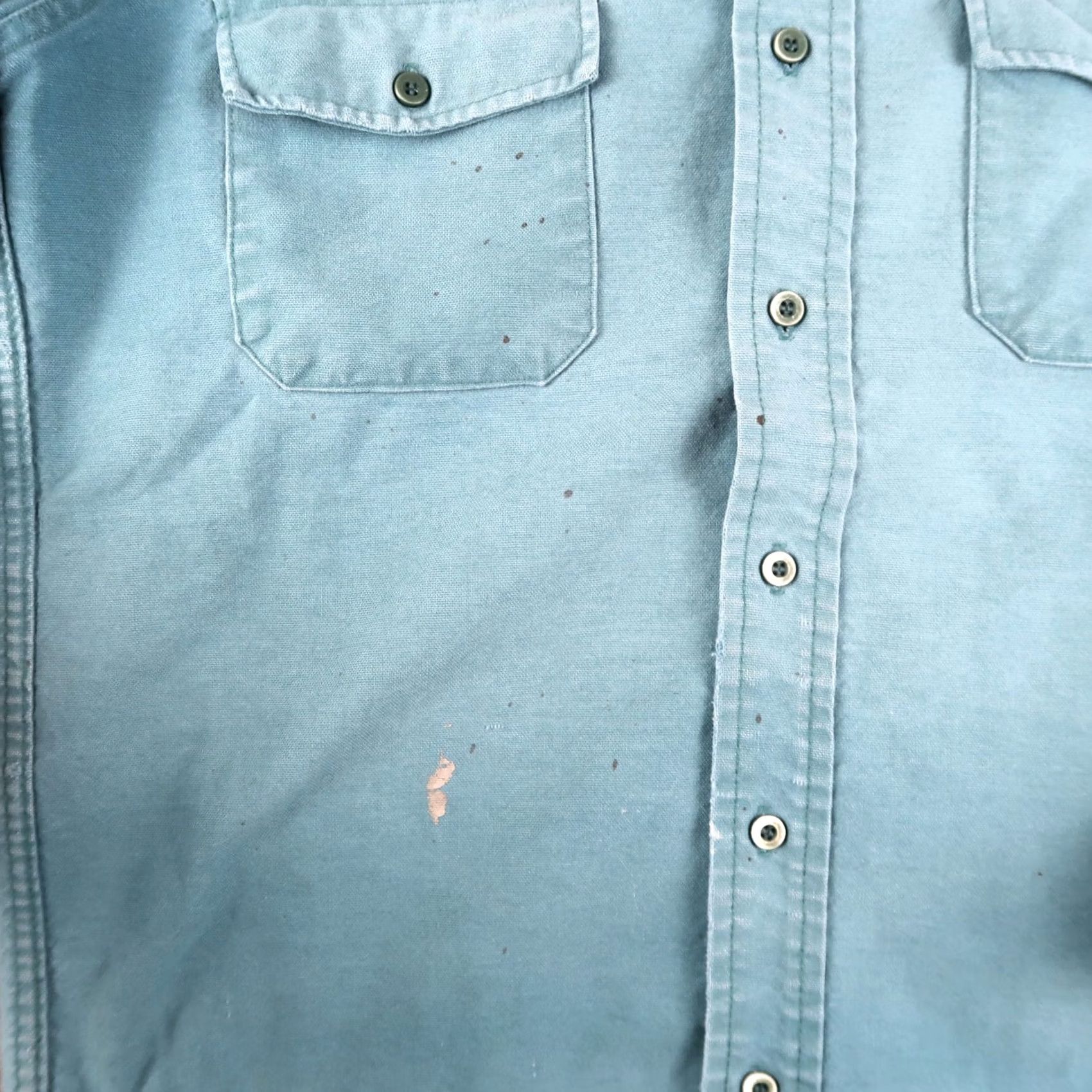 Vintage VINTAGE Gander Mountain Shirt Mens L Blue 90s Hunting Collared Button-Up Twill Cotton Long Sleeve Size US L / EU 52-54 / 3 - 4 Thumbnail