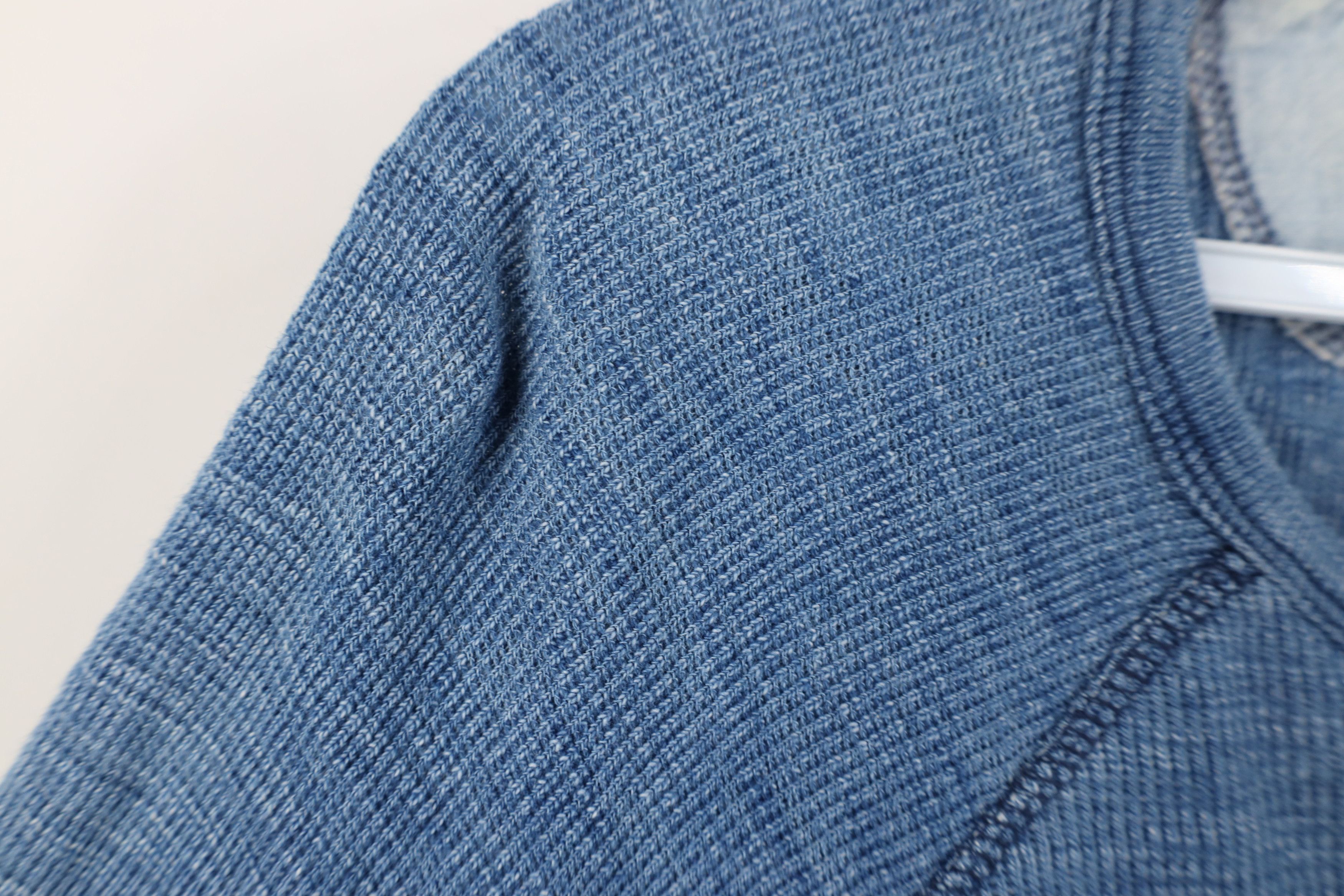 Lucky Brand Vintage Y2K Lucky Brand Waffle Knit Long Sleeve T-Shirt Size US S / EU 44-46 / 1 - 6 Thumbnail