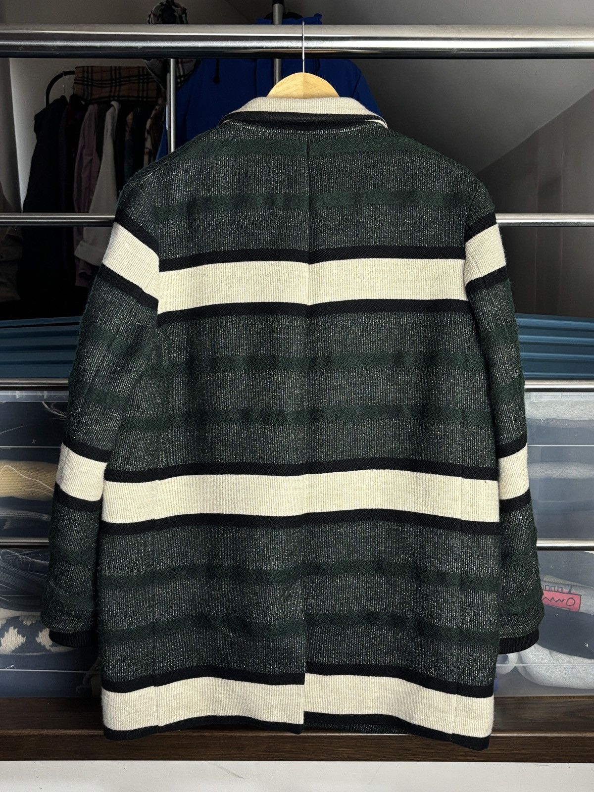 Tiger of Sweden Tiger Of Sweden Duffle Coat Wool Cotton Mohair Size S / US 4 / IT 40 - 4 Thumbnail