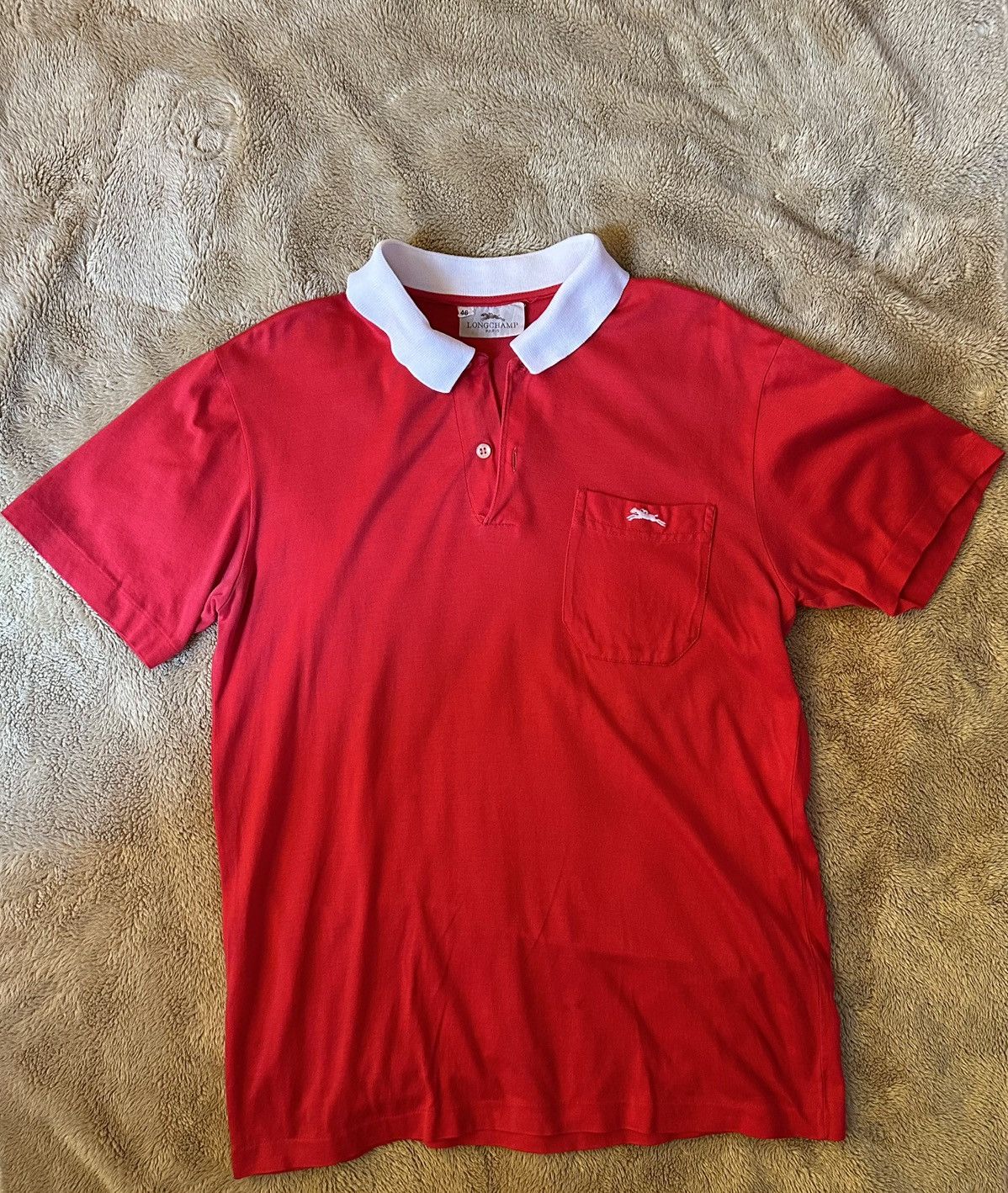 Vintage Longchamp Paris polo