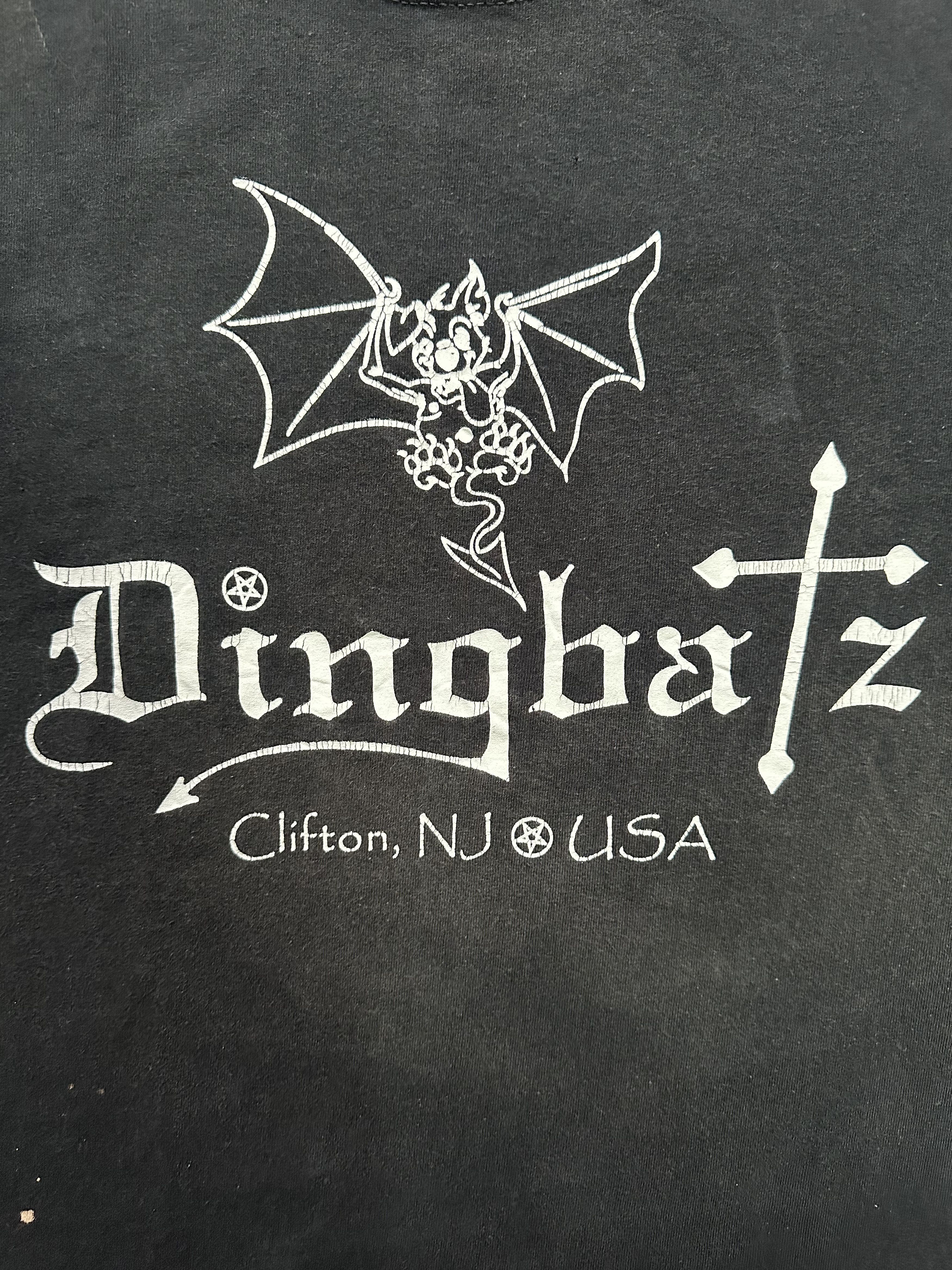 Band Tees Vintage Dingbatz Clifton NJ USA Size US XL / EU 56 / 4 - 3 Thumbnail