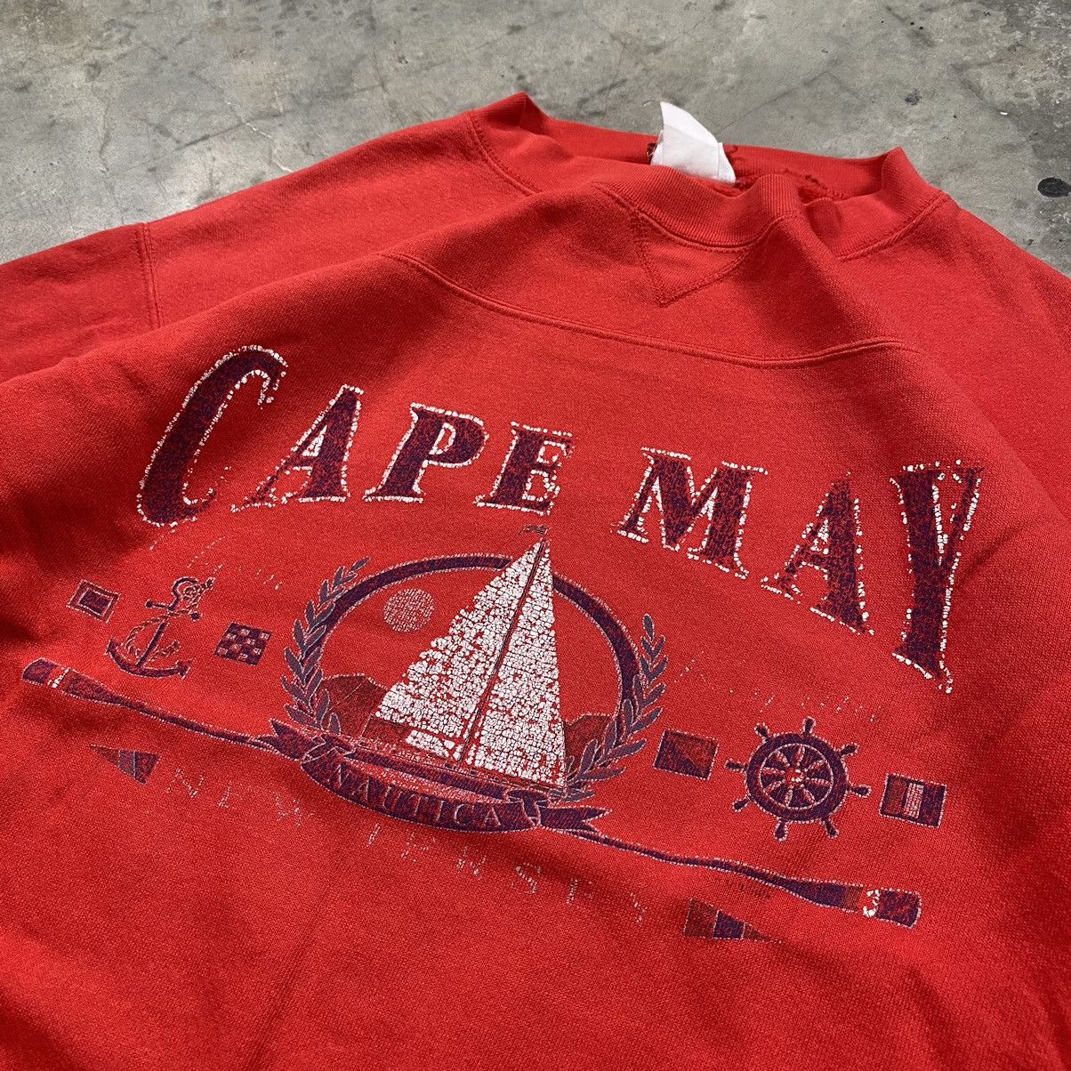 Chase Authentics Grail 90s Cape May Nautica Crewneck Size US L / EU 52-54 / 3 - 2 Thumbnail