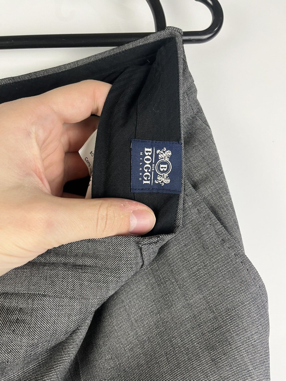 Boggi Boggi Milano Icons Luxury Wool Suit Made in Italy Size 38R - 14 Thumbnail