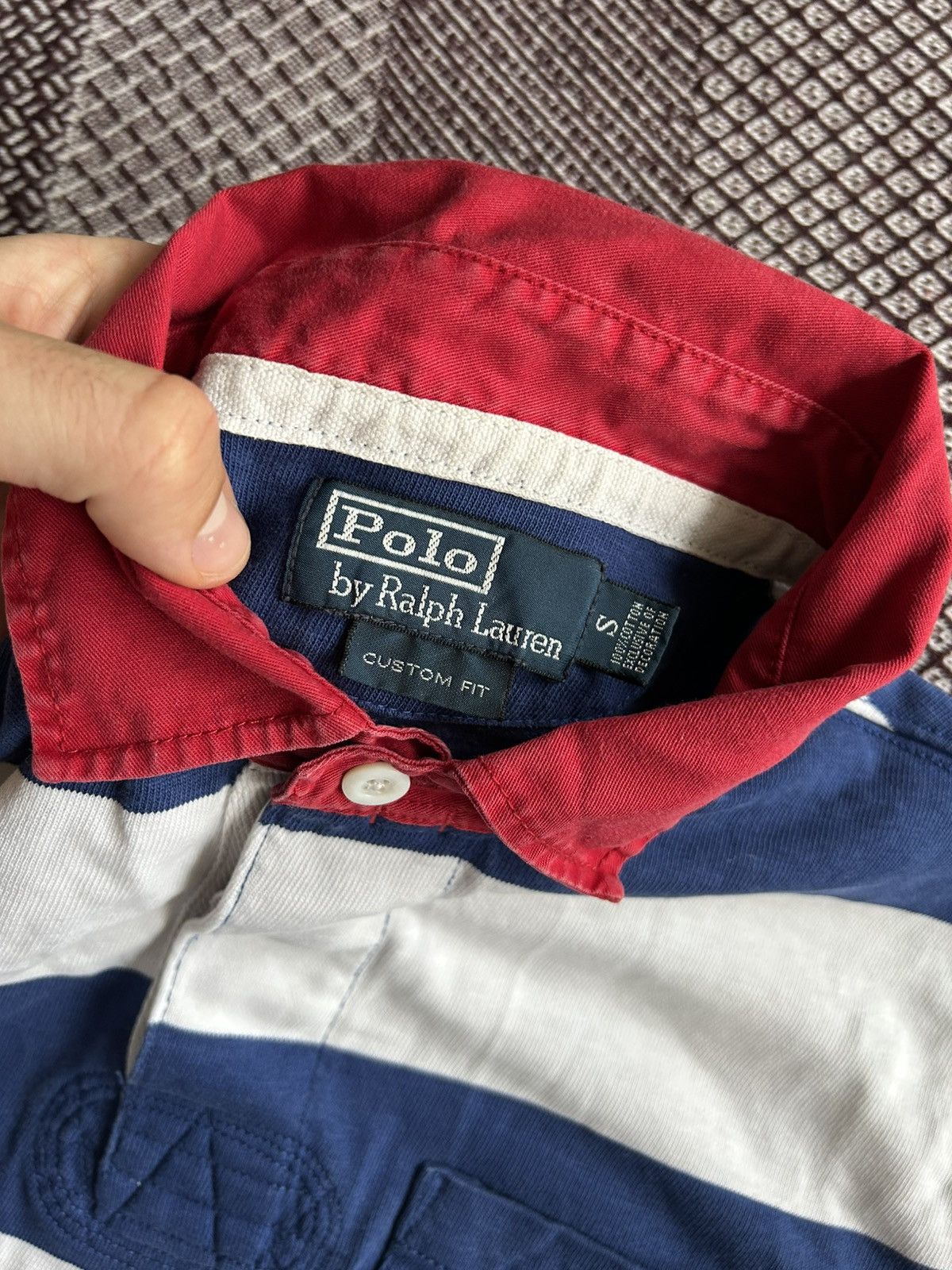 Polo Ralph Lauren Vintage Polo Ralph Lauren Custom Fit Long Sleeve Rare Size S Size US S / EU 44-46 / 1 - 8 Thumbnail
