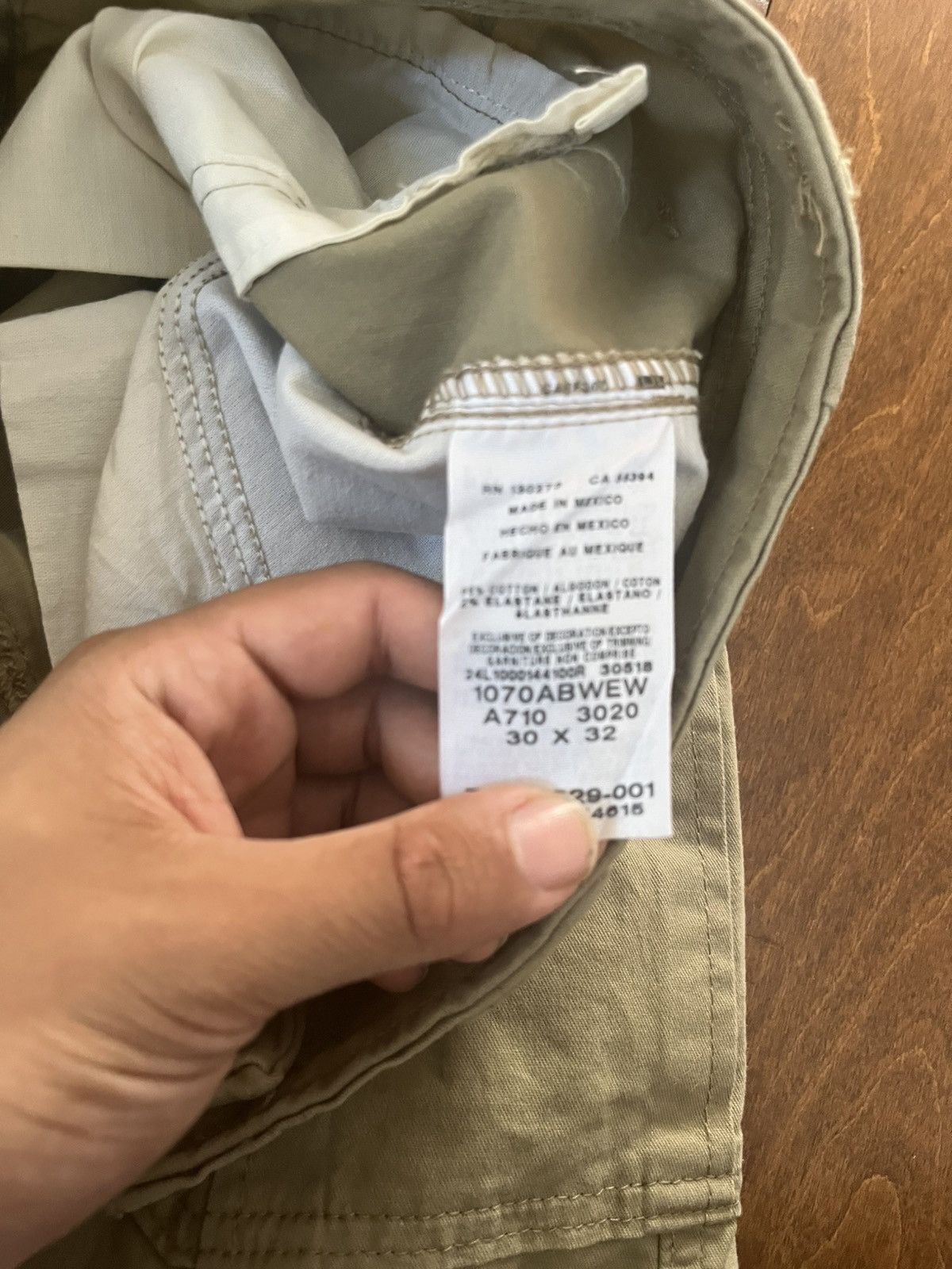 Vintage × Wrangler Wrangler Cargo Pants Size US 30 / EU 46 - 6 Thumbnail