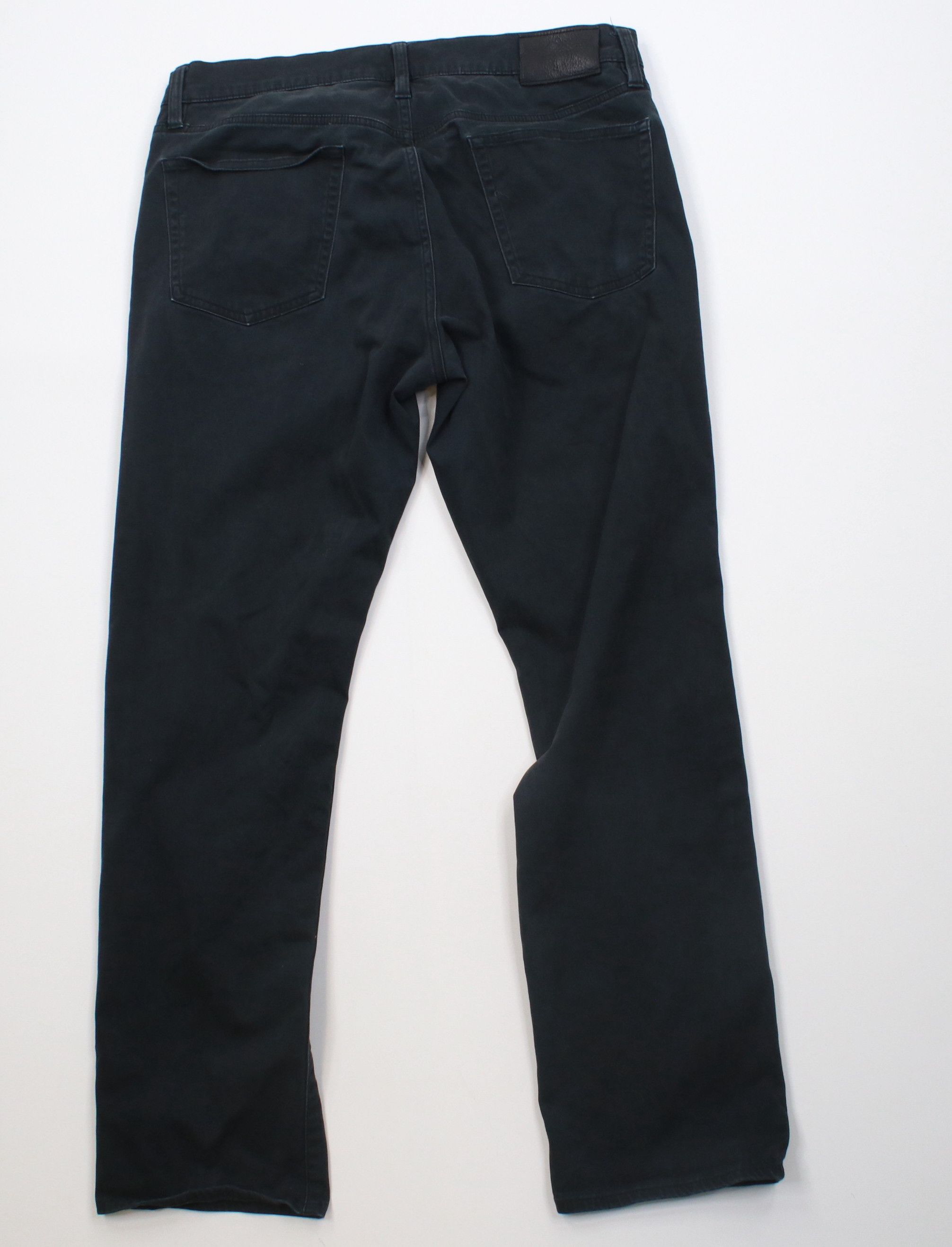 Polo Ralph Lauren Vintage Y2K Ralph Lauren Slim Straight Leg Pants Black Size US 33 - 11 Thumbnail