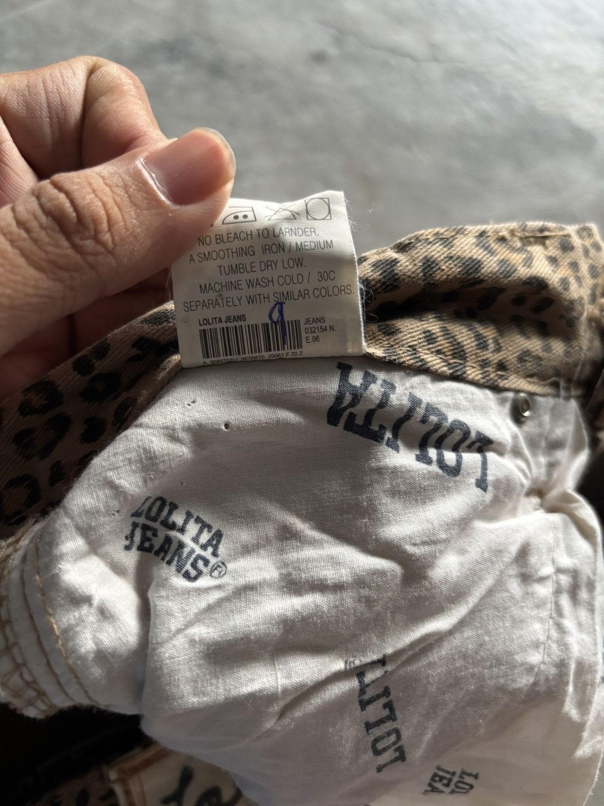Hysteric Glamour y2k lolita punk leopard alloverprint design dope back pocket Size 28" / US 6 / IT 42 - 8 Thumbnail