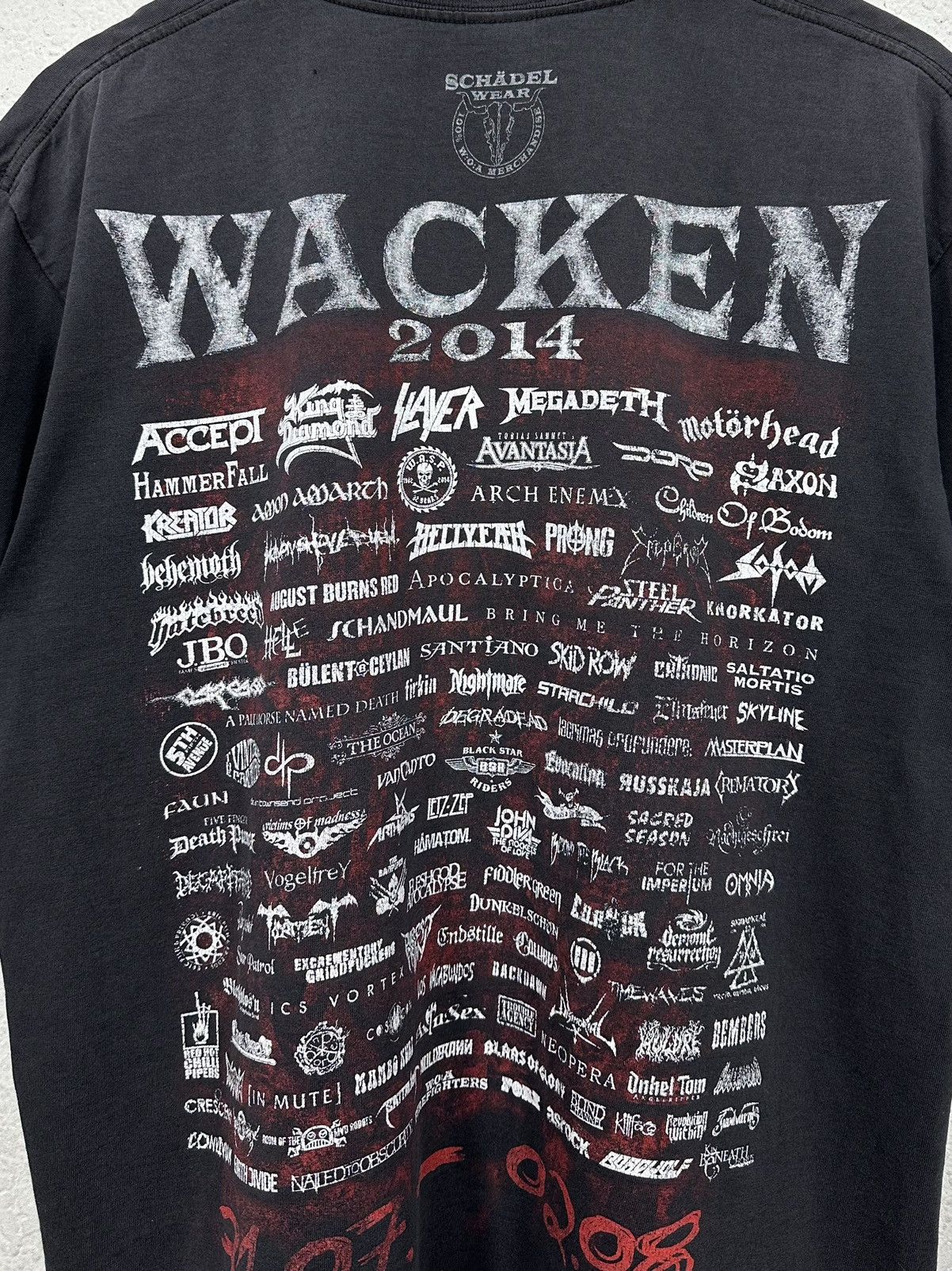 Fruit Of The Loom Wacken BLACK STAGE 2007 Festival T-Shirt WOA Dimmu Borgir Size US L / EU 52-54 / 3 - 10 Thumbnail