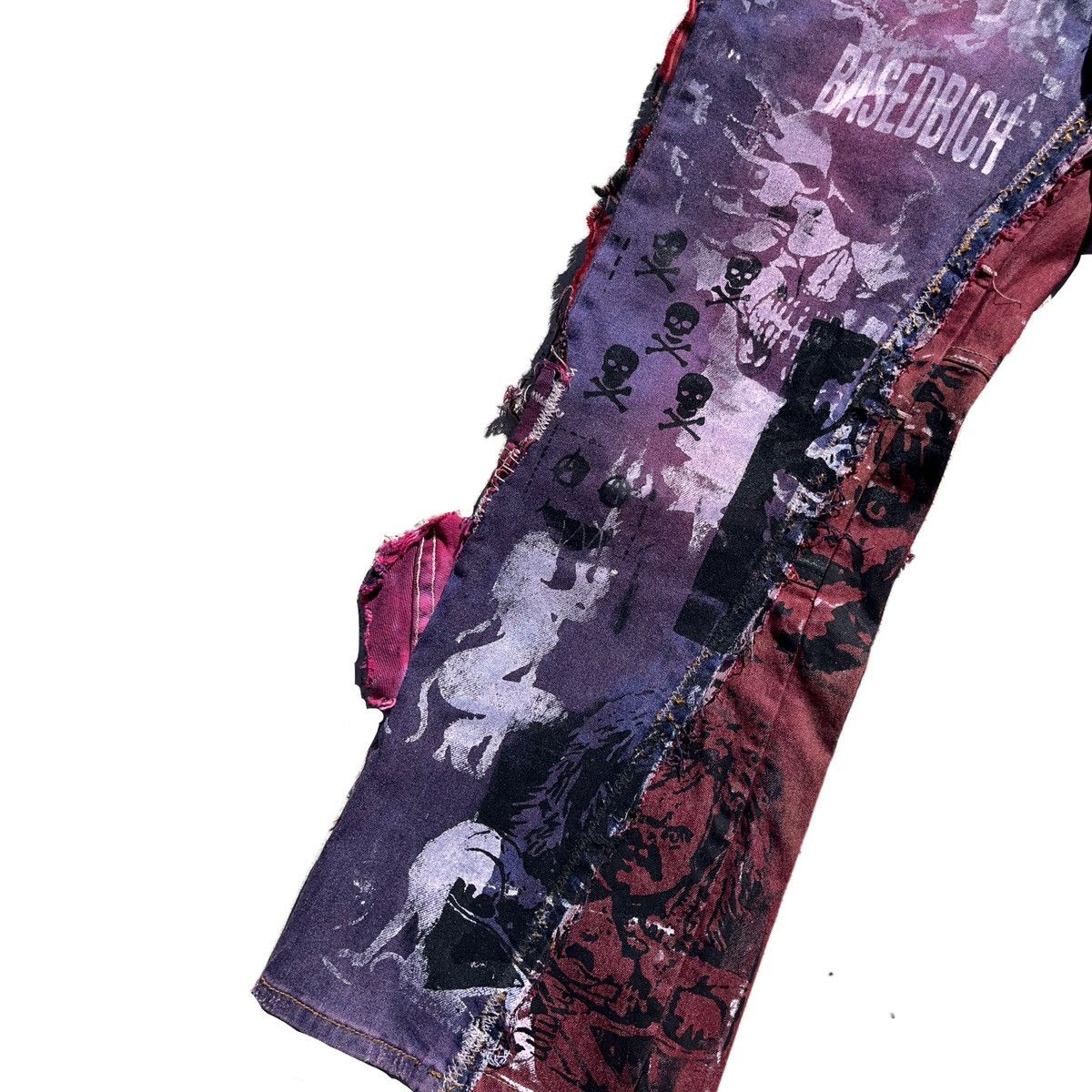 Other Basedbich mens patchwork denim jeans Size US 30 / EU 46 - 8 Thumbnail