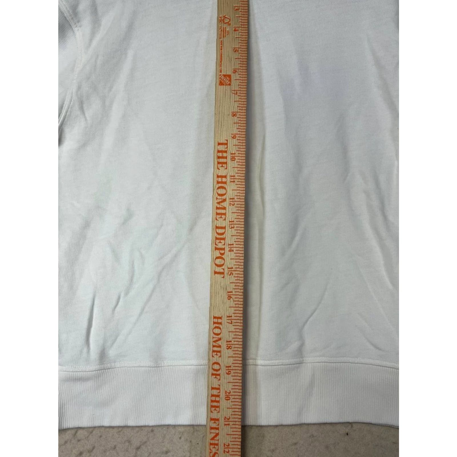 Allbirds Allbirds Sweatshirt White Crewneck Pullover Slim Small Women Dolman Sleeve Solid Knit Cotton Blend Size S / US 4 / IT 40 - 5 Thumbnail