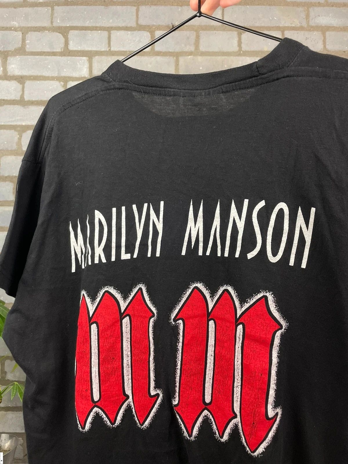 Band Tees Marilyn Manson vintage 2000’s T-shirt Y2K band T-shirt Size US M / EU 48-50 / 2 - 5 Thumbnail