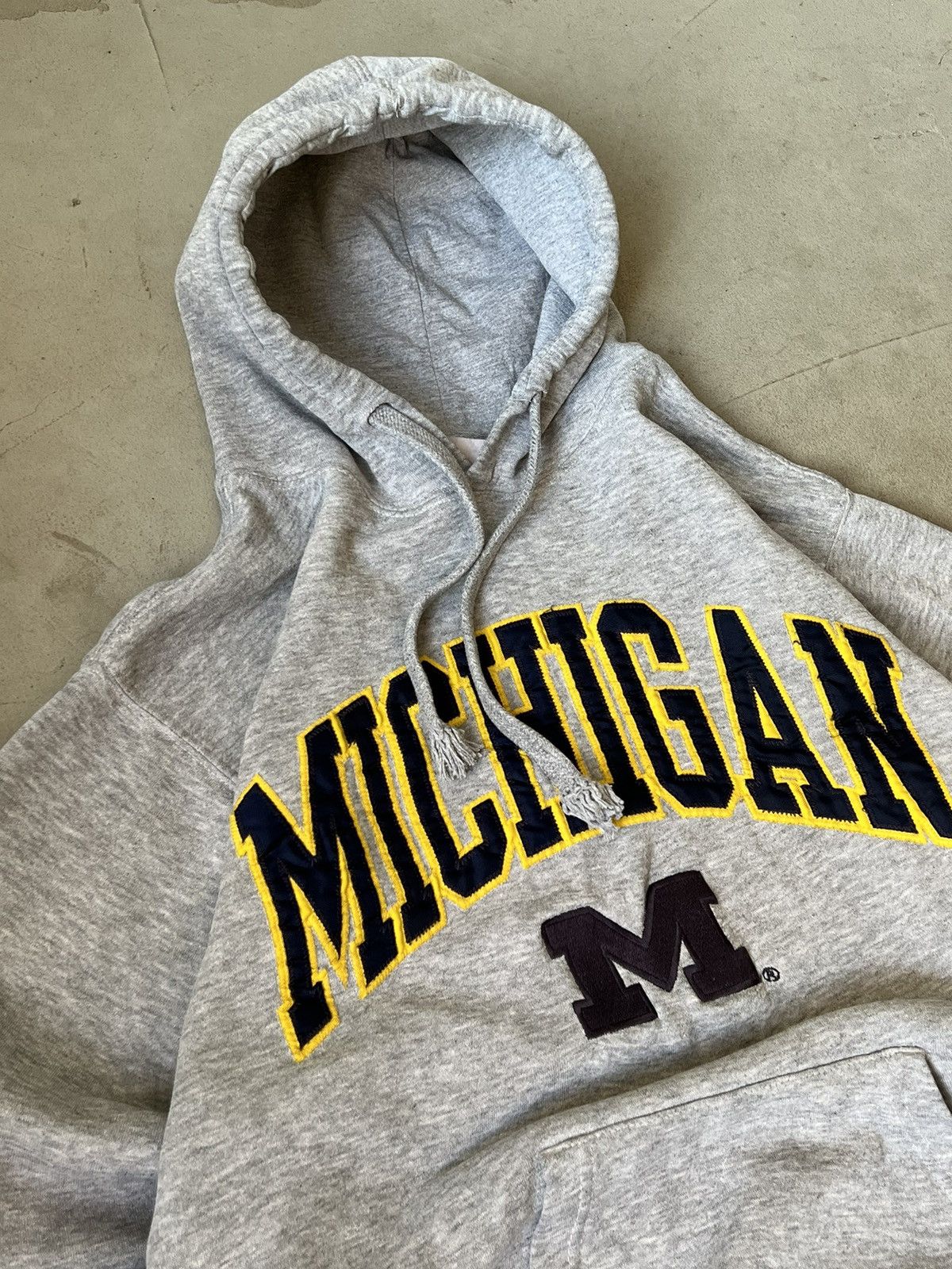 Vintage Vintage hoodie 90s Michigan reebok vintage Size US M / EU 48-50 / 2 - 6 Thumbnail