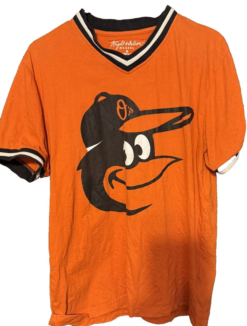 MLB Baltimore Orioles Wright & Ditson Orange t-shirt Men size M Size US M / EU 48-50 / 2 - 1 Thumbnail