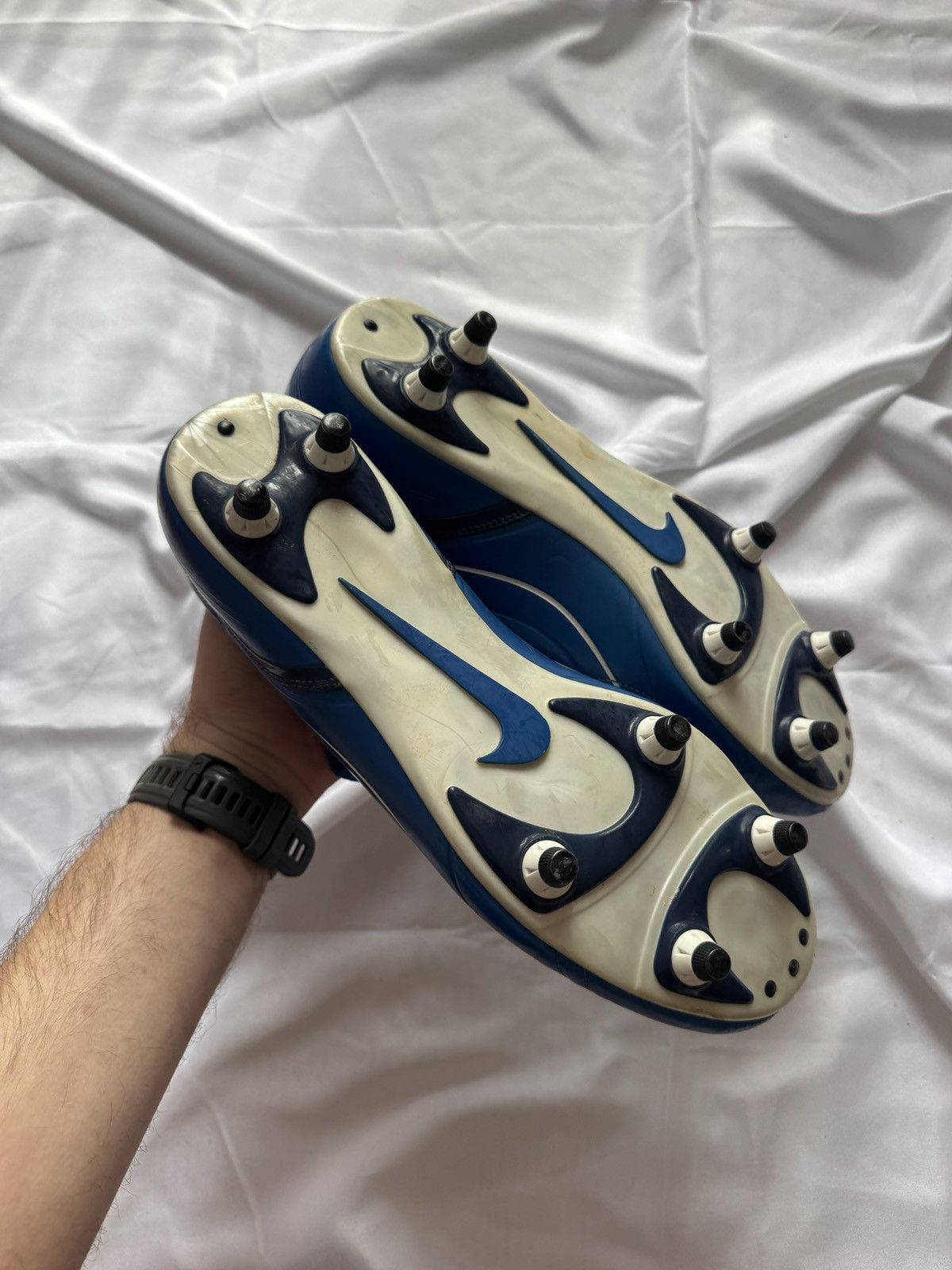 Nike Nike Vapor SG Vintage RARE Soccer/Football Boots Cleats Size US 12 / EU 45 - 8 Thumbnail