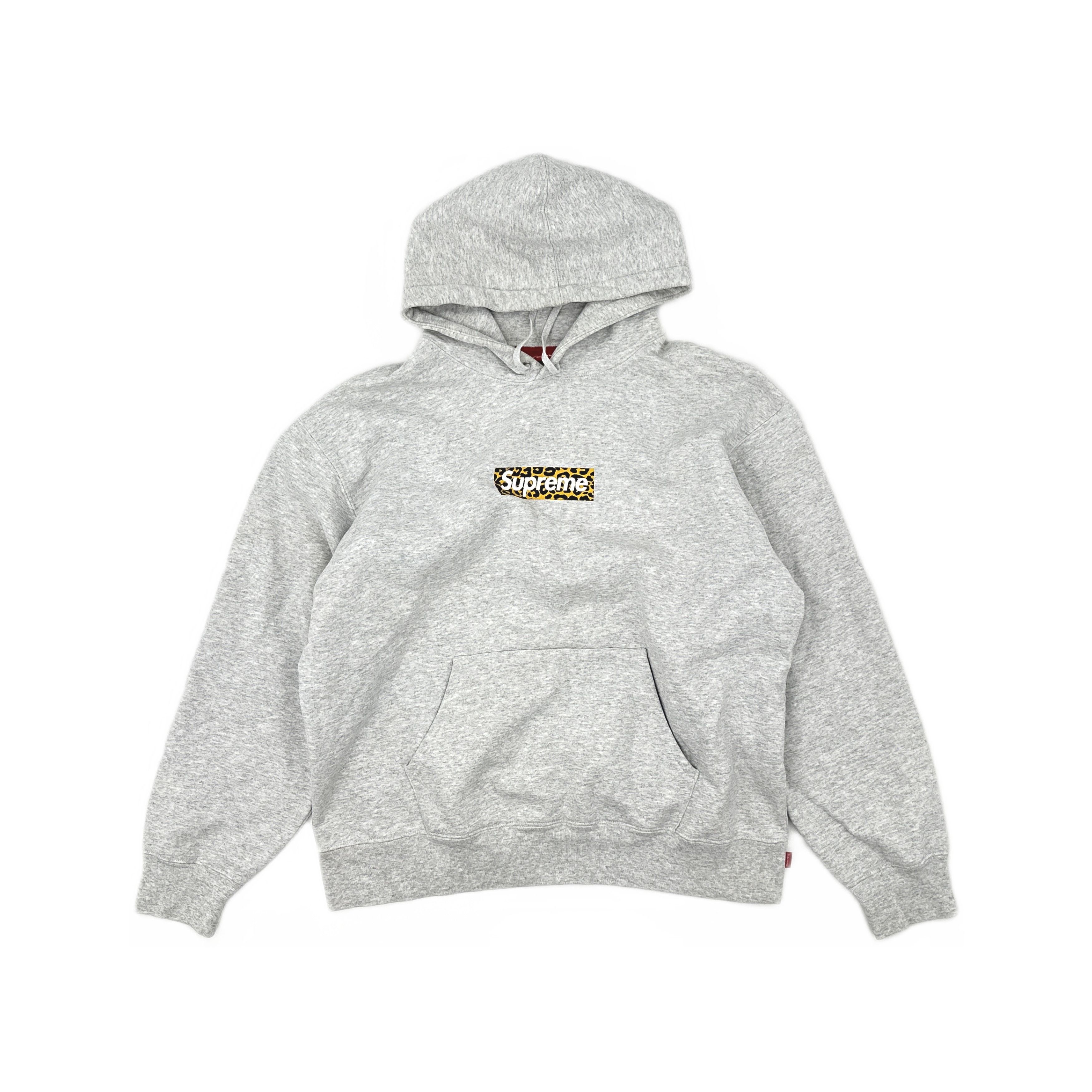 Supreme Supreme Leopard Box Logo Hoodie Size L Size US L / EU 52-54 / 3 - 1 Thumbnail