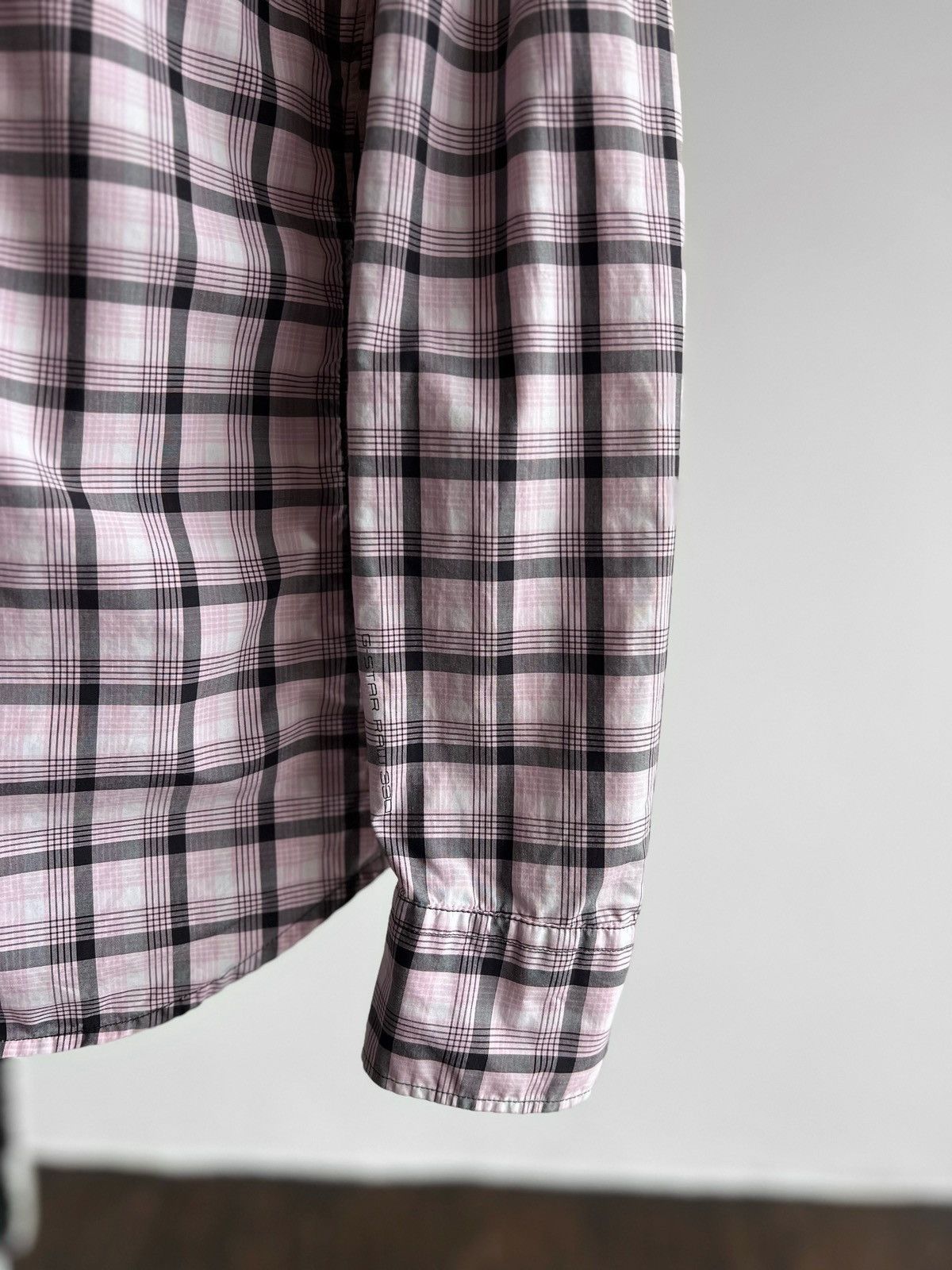 G-Star G-Star Raw Houston Prep Long Sleeve Shirt Zip Snap Closure Size M / US 6-8 / IT 42-44 - 6 Thumbnail