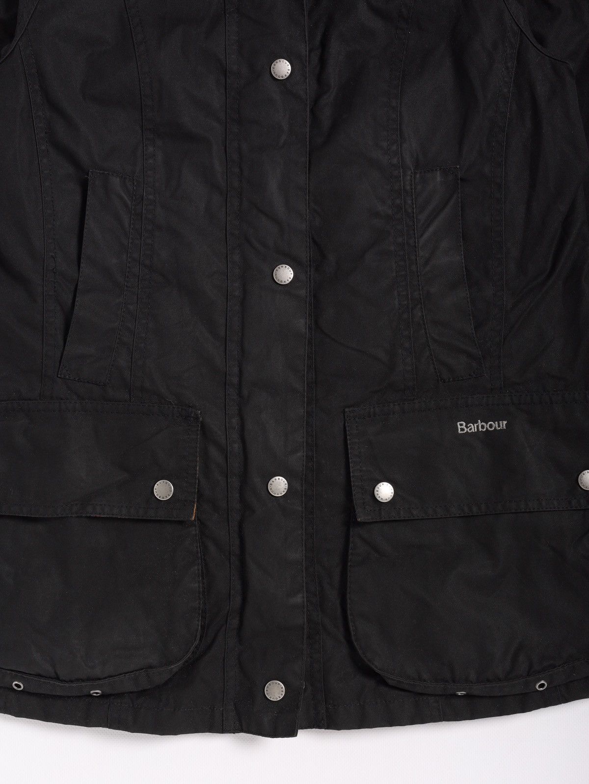 Barbour Barbour Wax Jacket Liberty Beadnell size 10 Womens Black Size M / US 6-8 / IT 42-44 - 3 Thumbnail