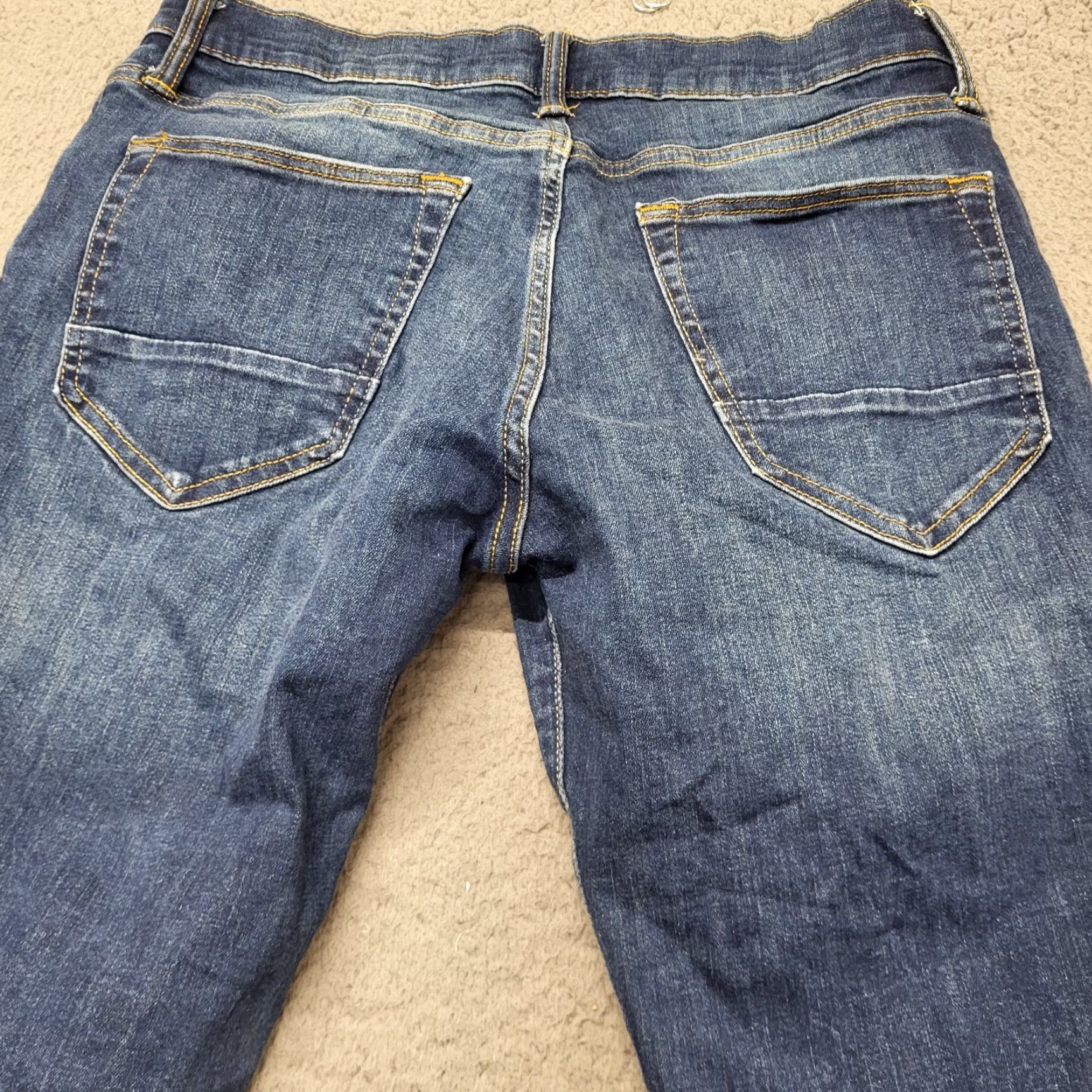 Vintage Arizona Jeans Men's Size 32x30 Blue Athletic Taper Denim Pants Preppy College Jeans Size US 32 / EU 48 - 4 Thumbnail