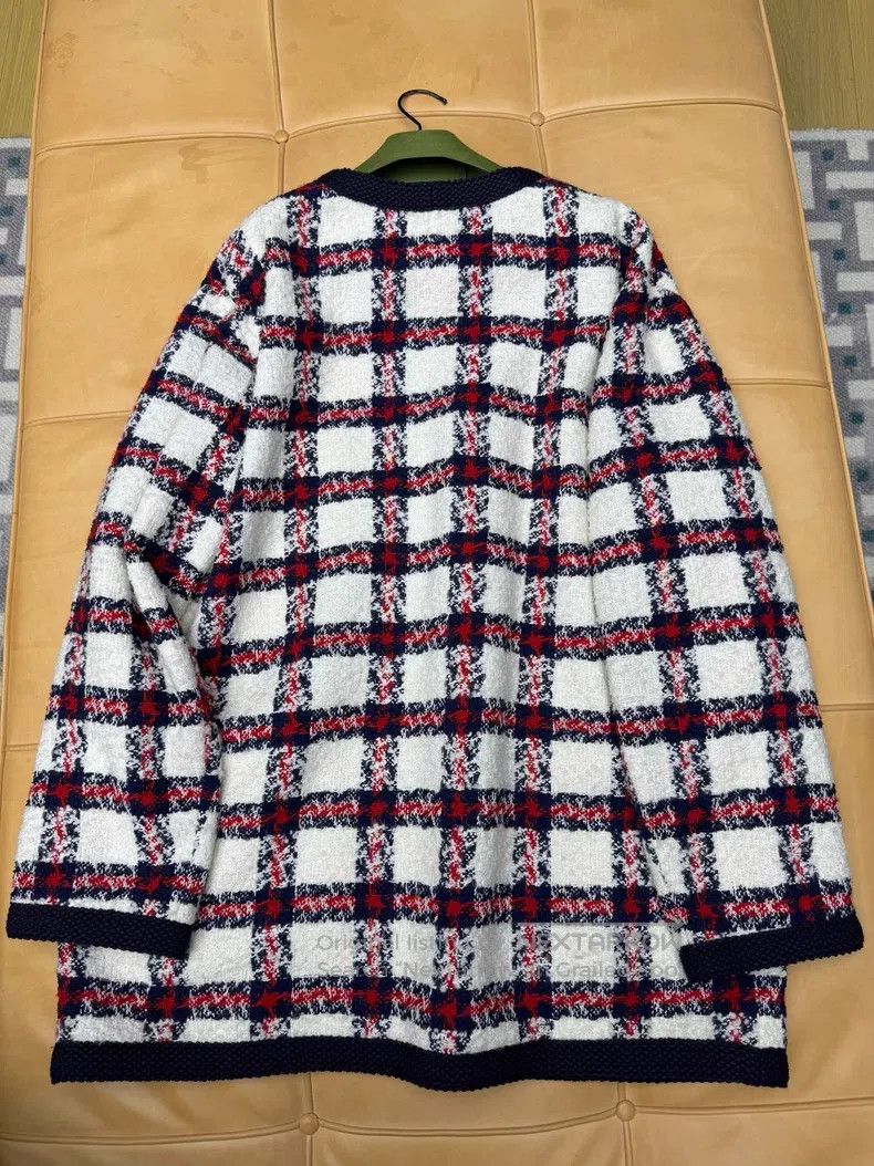 Gucci Gucci Loose plaid tweed jacket Size US M / EU 48-50 / 2 - 2 Thumbnail