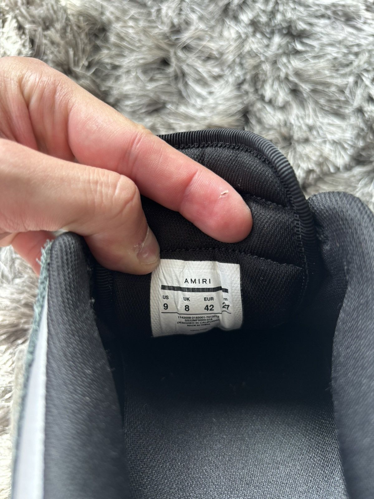 Amiri Amiri Skel Top Low Sneakers Size US 9 / EU 42 - 5 Thumbnail
