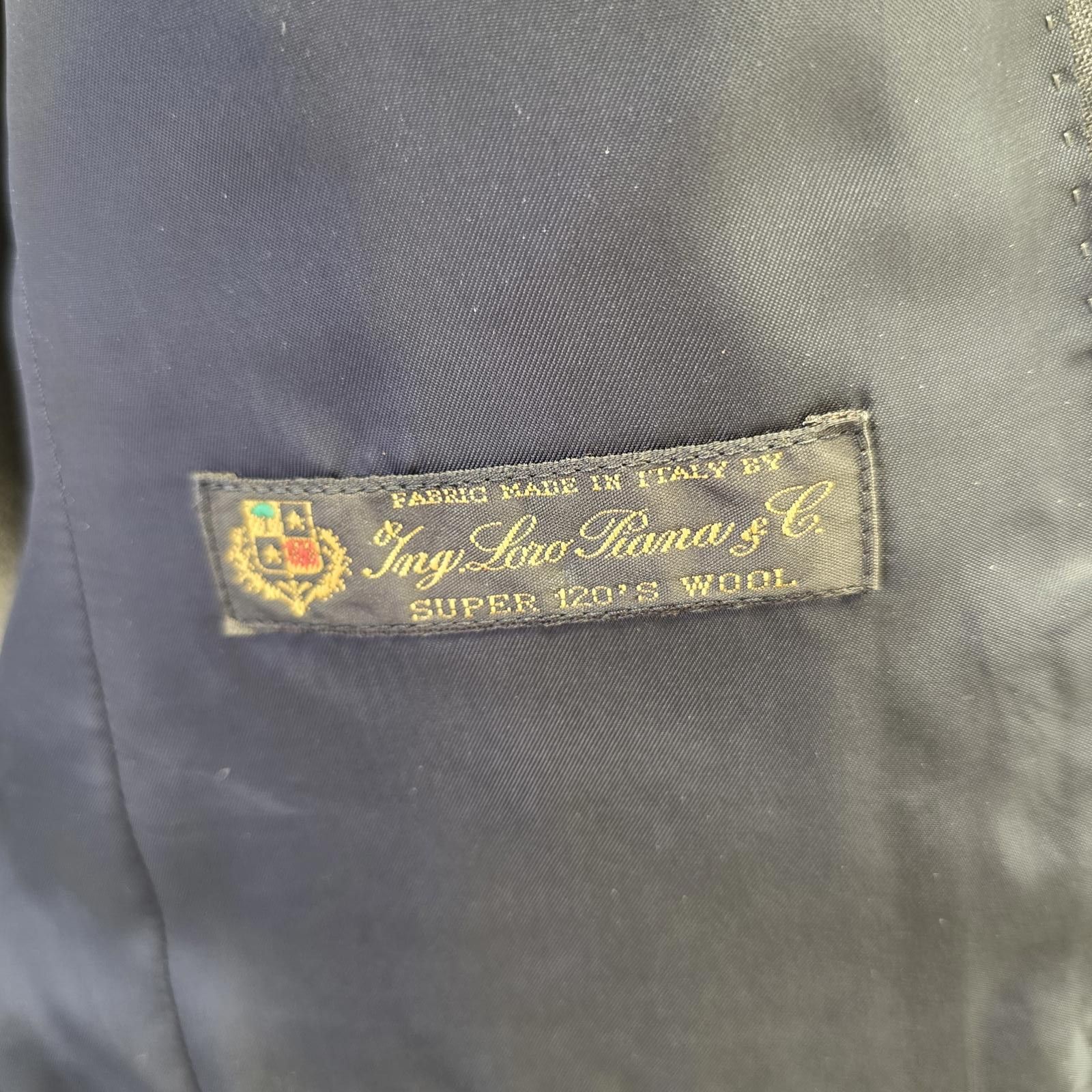 J.Crew J.Crew Ludlow Suit Jacket in Loro Piana Super 120's Wool 40L Size 40L - 5 Thumbnail