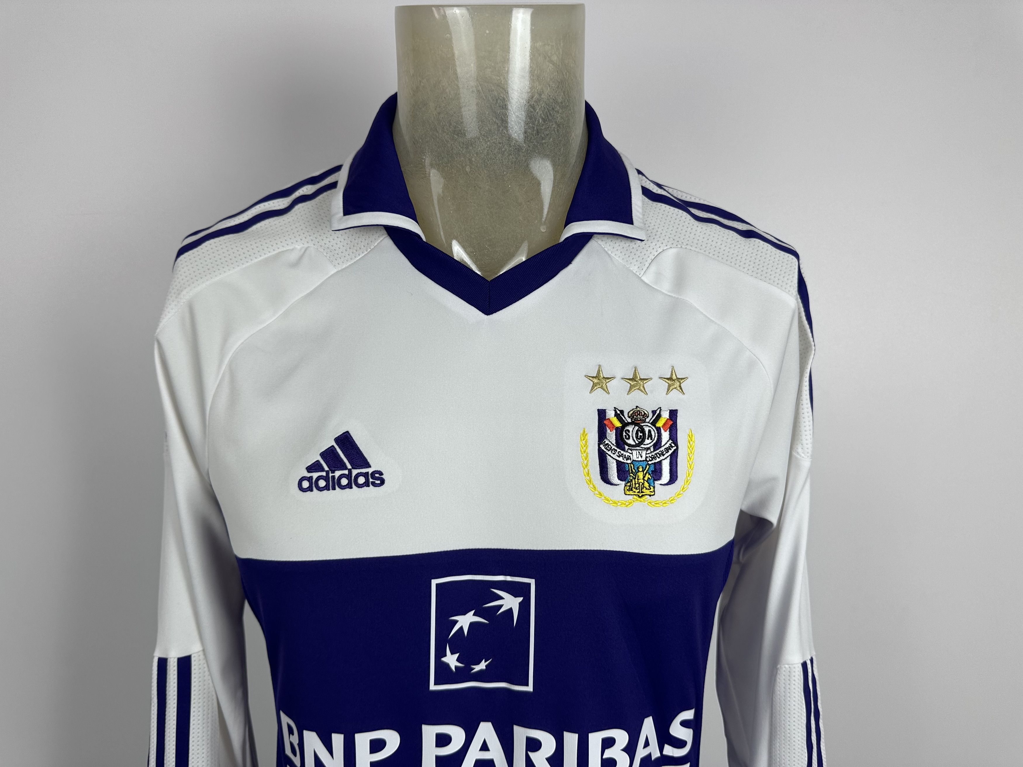 Adidas Anderlecht 2011 12 Long Sleeve Football Shirt Soccer Jersey Size US M / EU 48-50 / 2 - 4 Thumbnail