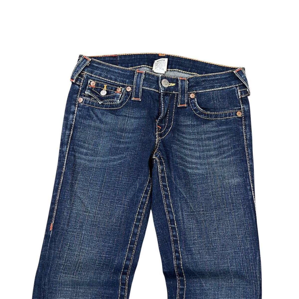 True Religion “TRUE RELIGION” SUPER FLARE JEANS Size 28" / US 6 / IT 42 - 6 Thumbnail