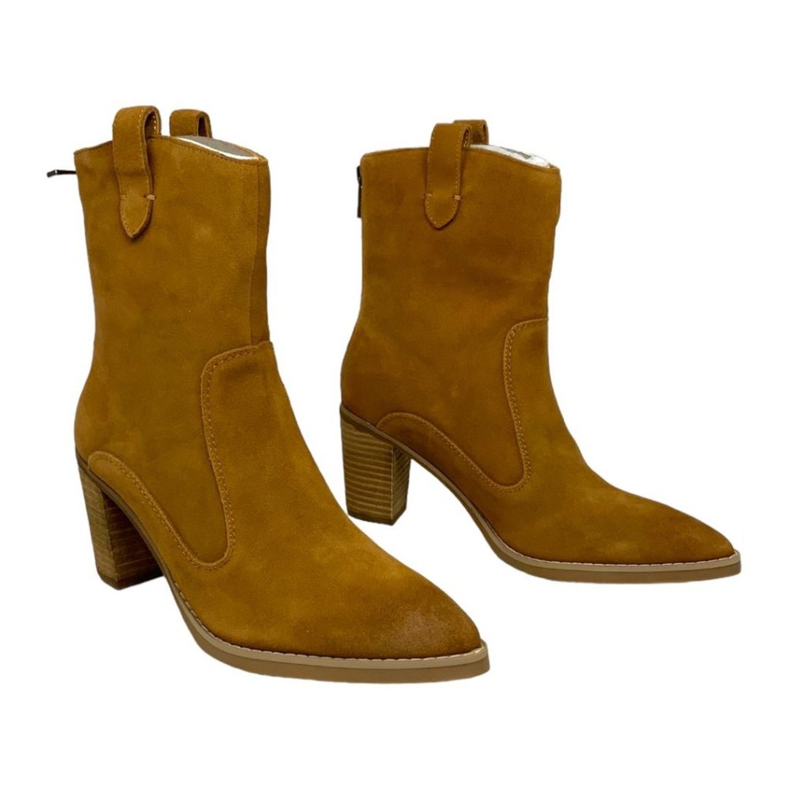 Splendid Splendid Raquel Western Boot Tan Size 7.5 NWT $169 MSRP Size US 7.5 / IT 37.5 - 1 Thumbnail