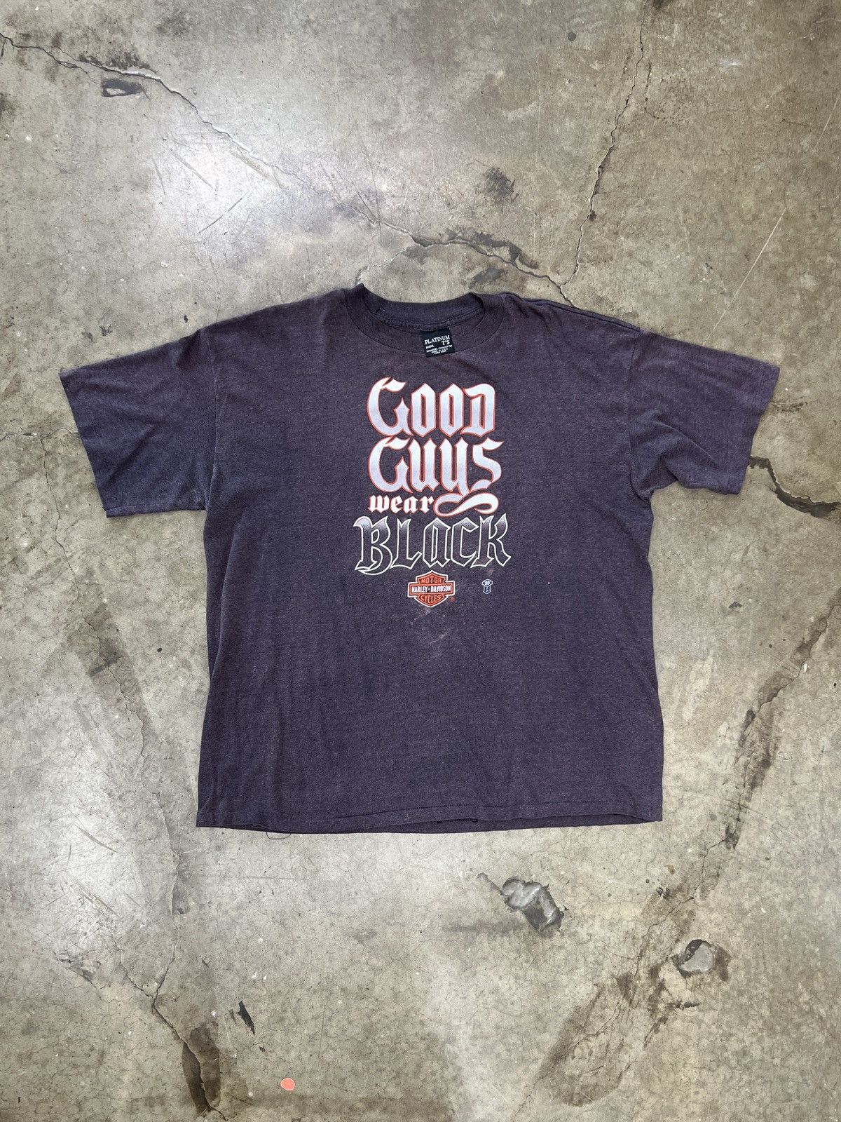 Harley Davidson Vintage 1988 Harley Davidson Good guys Wear Black XXXL Size US XXL / EU 58 / 5 - 2 Thumbnail
