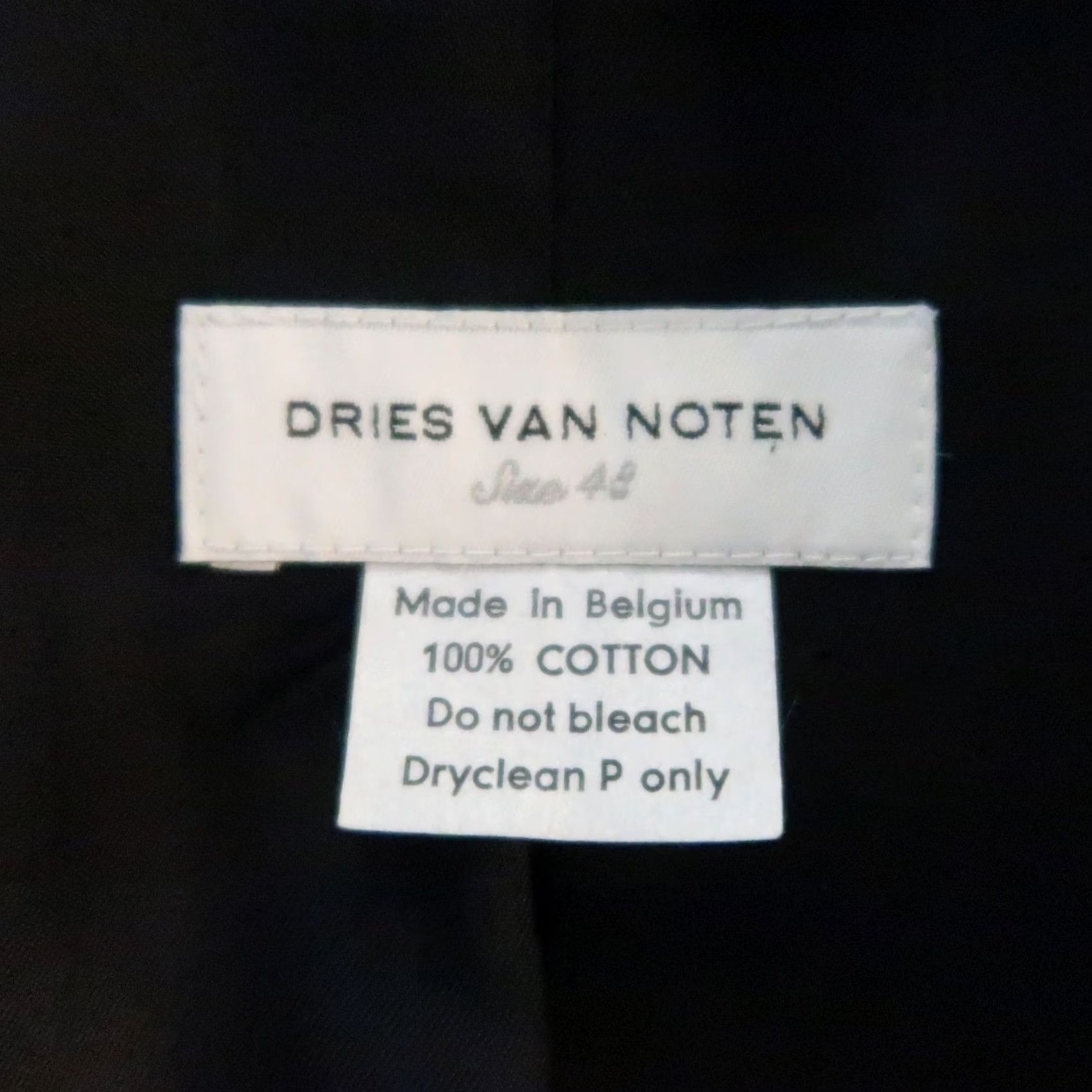 Dries Van Noten DRIES VAN NOTEN Sport Coat Size 38 Brown Cotton Herringbone Stripe Mens Size US XXS / EU 40 - 6 Thumbnail