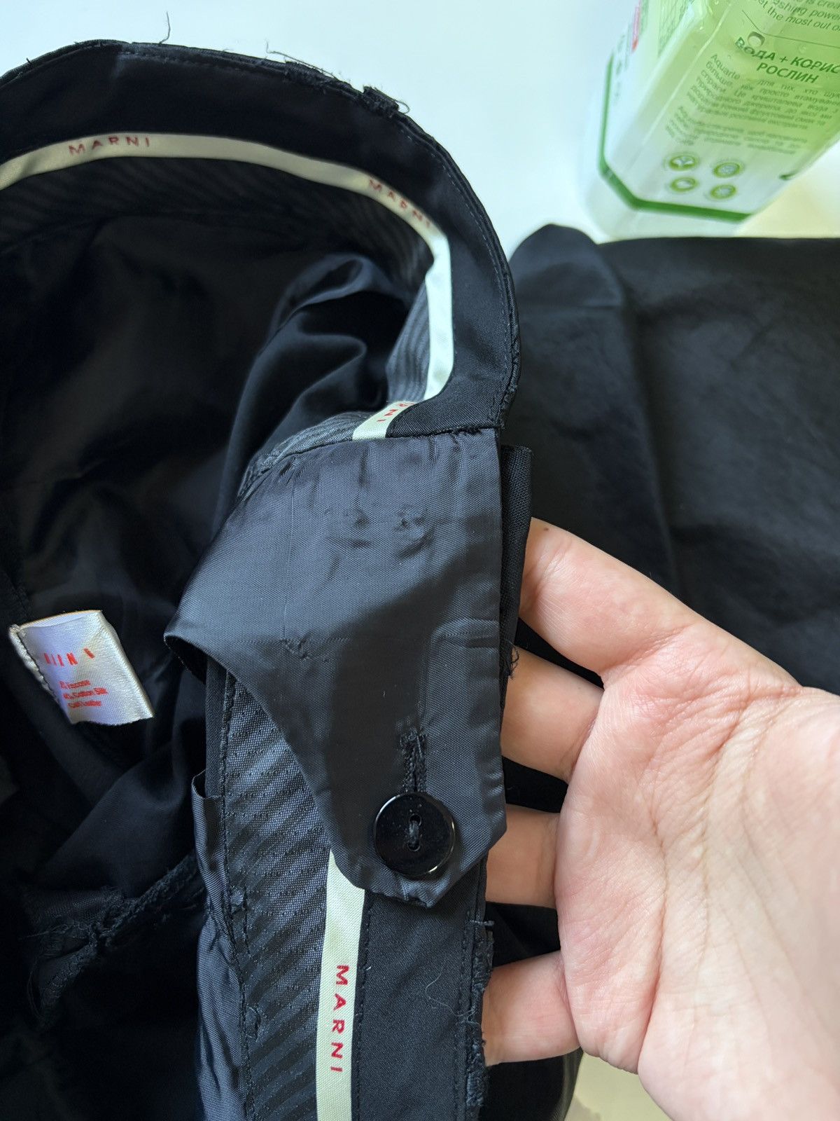 Marni MARNI IT42/US6 Black Cotton Silk Viscose Pants Italy Size 28" / US 6 / IT 42 - 10 Thumbnail