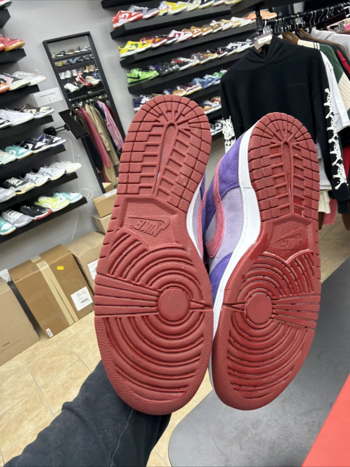 Nike Size 10 - Nike Dunk Retro Vol. 1 SP 2020 Low Plum Used Worn Size US 10 / EU 43 - 10 Thumbnail