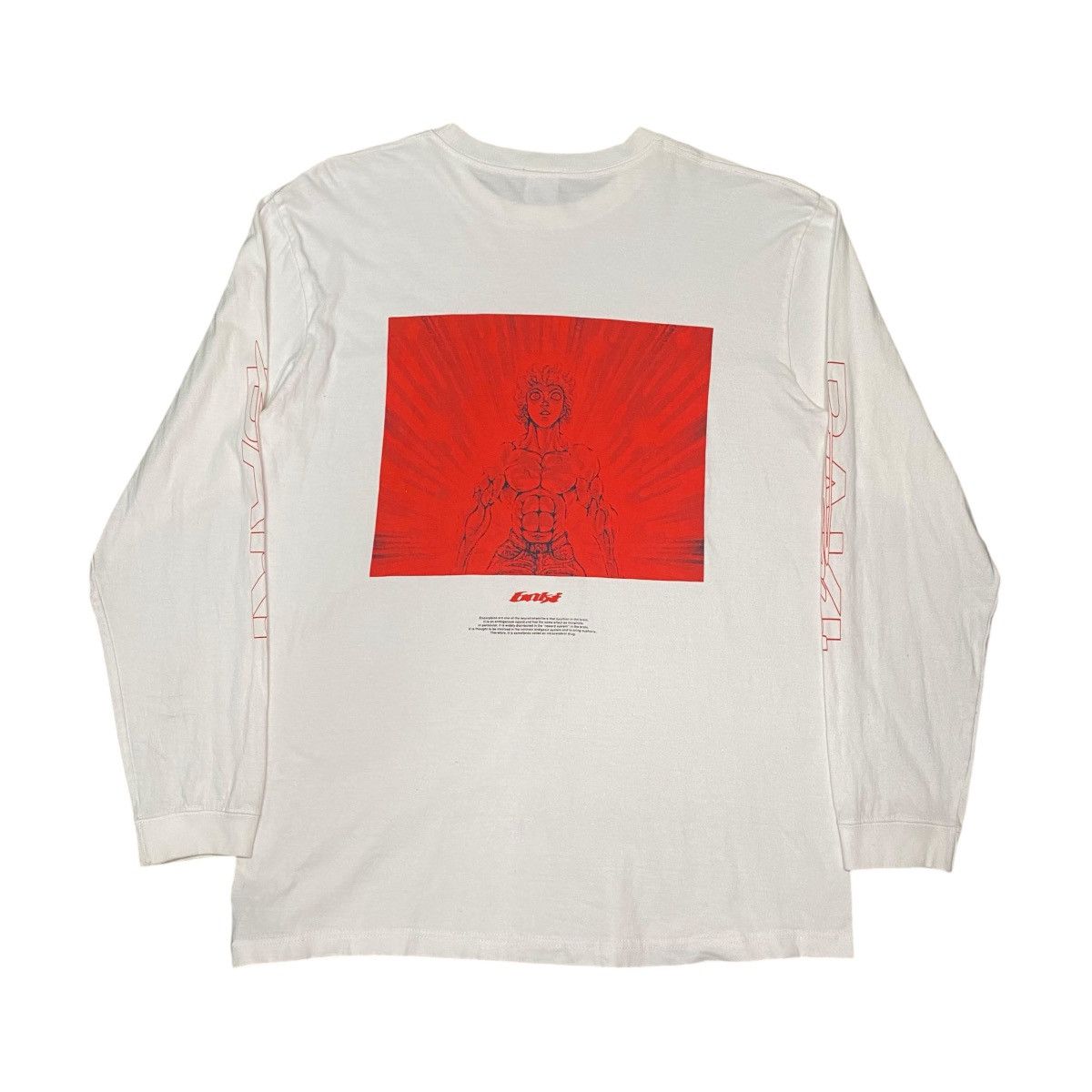 Anime BAKI HANMA BOXING ANIME MANGA T SHIRT Size US XL / EU 56 / 4 - 1 Thumbnail
