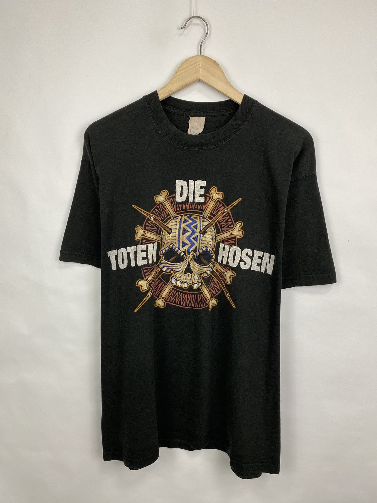 Band Tees × Vintage 🇩🇪 Vintage 2002 Die Toten Hosen Punk Rock T-Shirt Germany Y2K Size US L / EU 52-54 / 3 - 4 Thumbnail