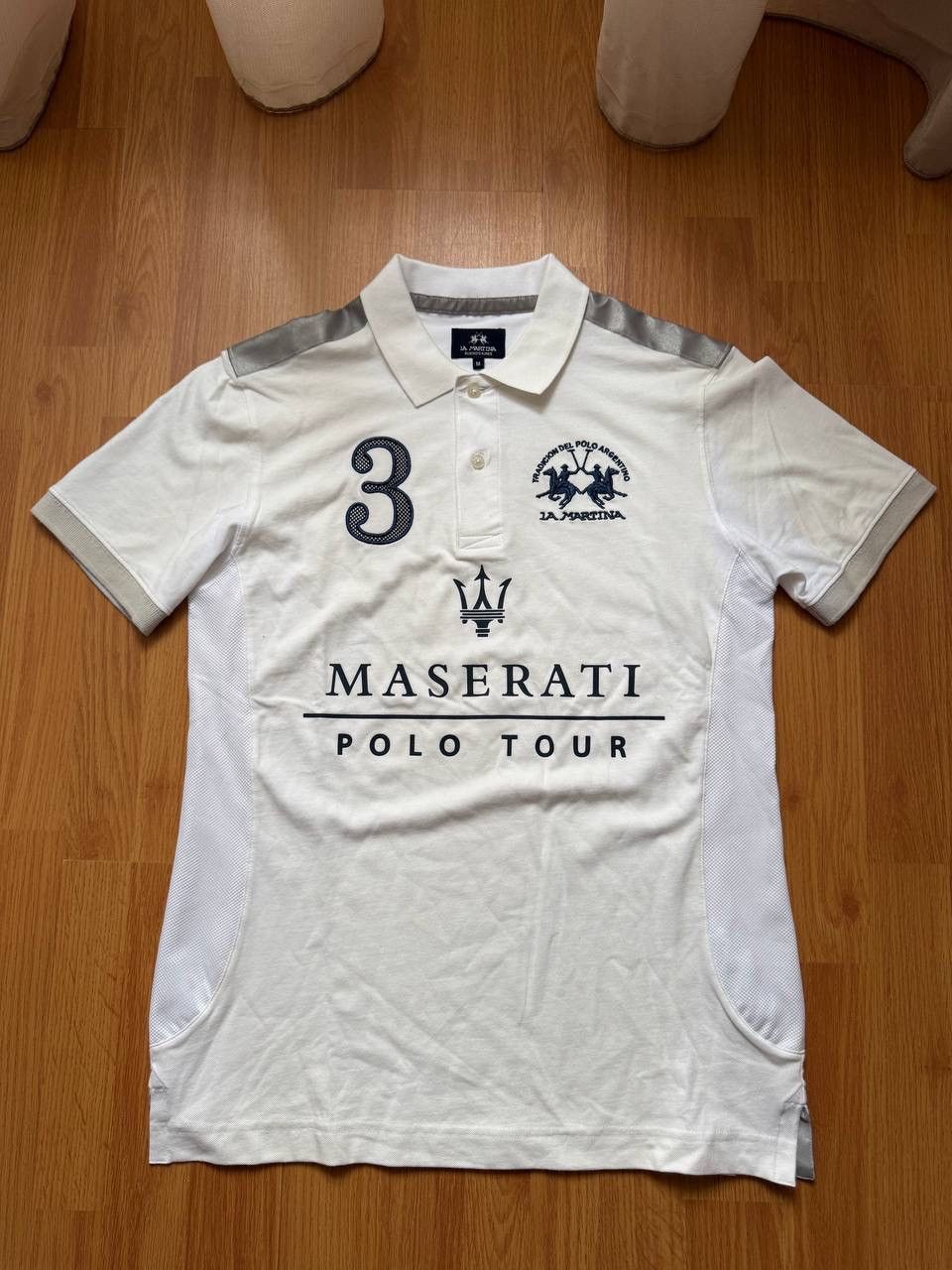 La Martina Vintage La Martina Maserati Polo Tour y2k Size US M / EU 48-50 / 2 - 1 Thumbnail
