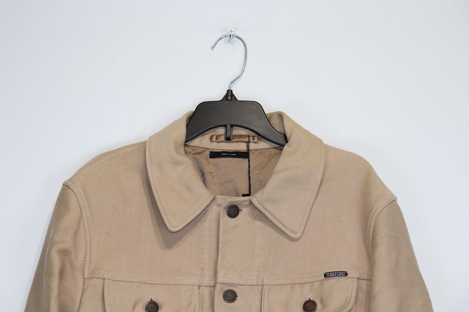 Tom Ford o1rshd1 Campionario Giubbotto Corto Jacket in Brown Size US M / EU 48-50 / 2 - 5 Thumbnail