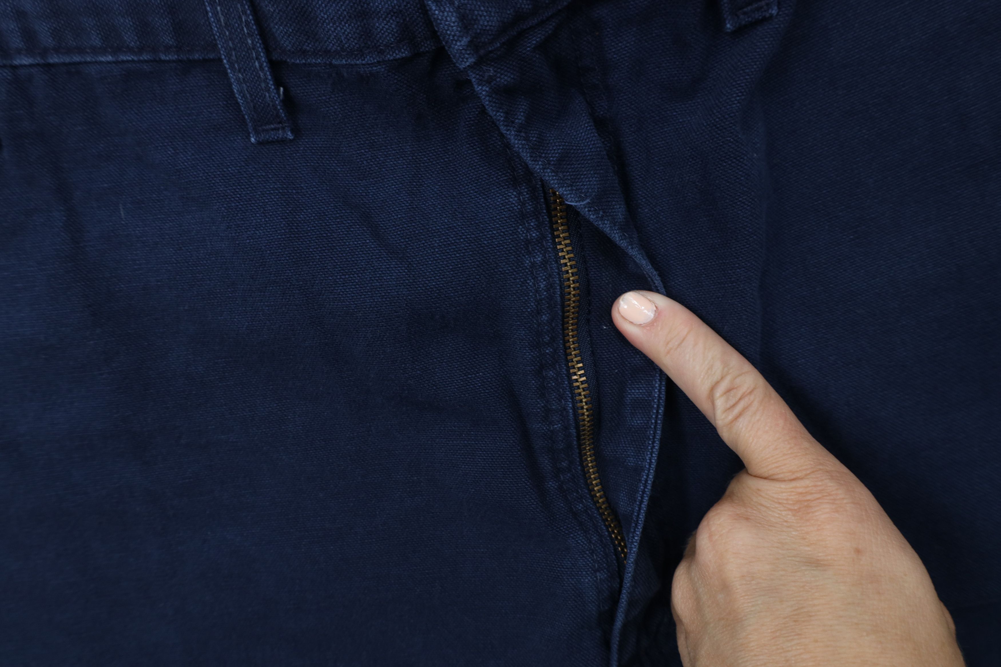 Carhartt Vintage 90s Carhartt Knee Canvas Dungaree Shorts Blue USA Size US 42 / EU 58 - 5 Thumbnail