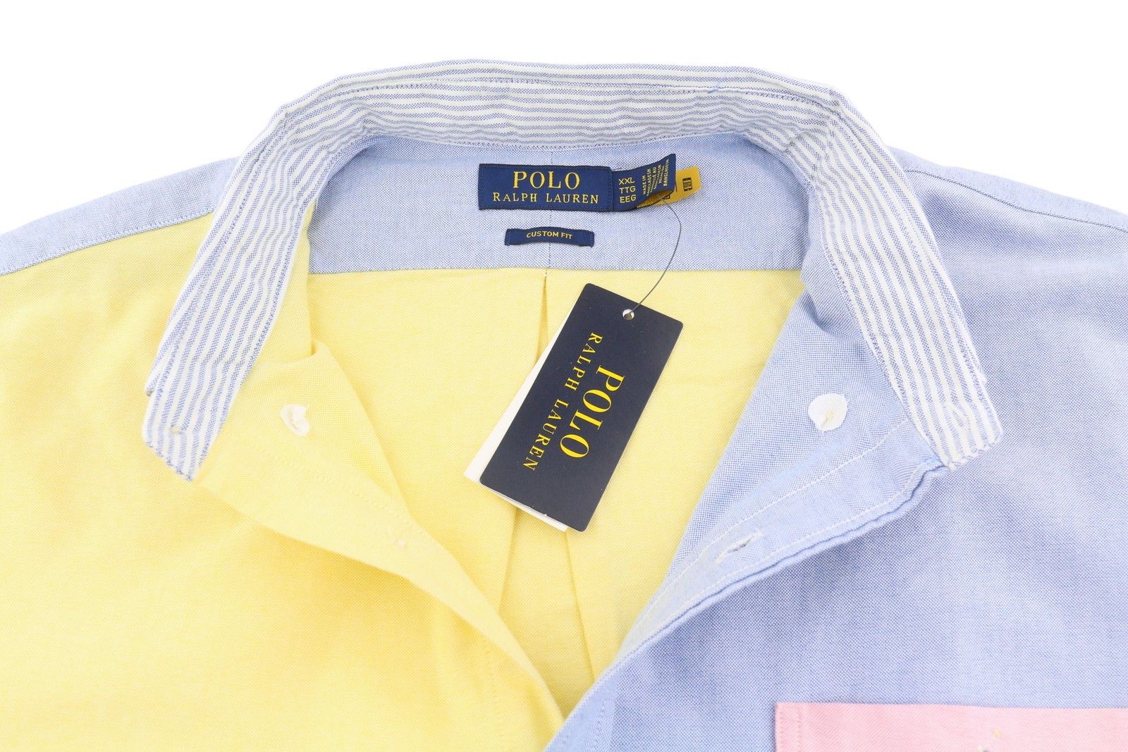 Ralph Lauren 2XL Colourful Button-Down Neck Custom Fit Casual 87022 Size US XXL / EU 58 / 5 - 6 Thumbnail