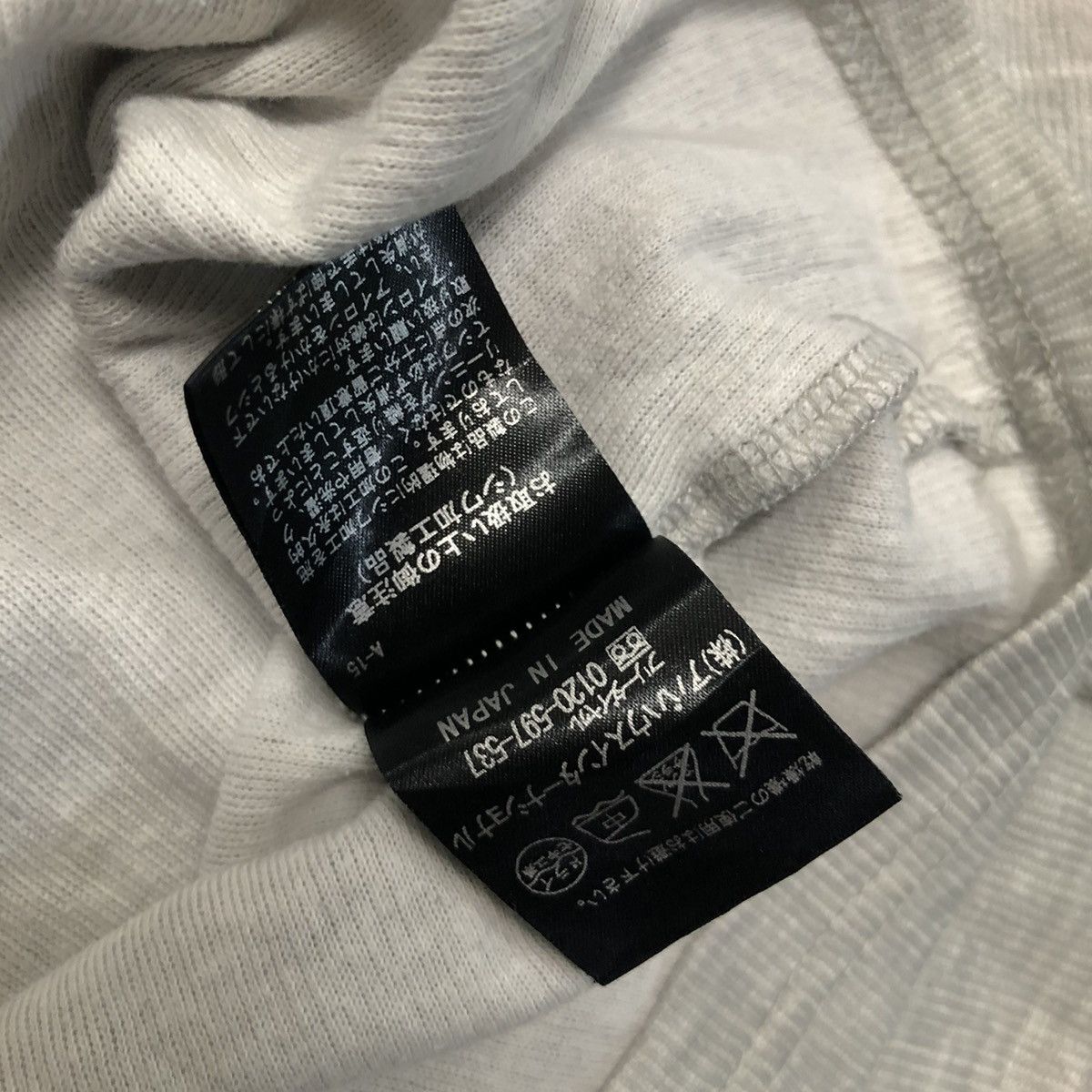 5351 POUR LES HOMMES × Designer 5351 Pour Les Hommes Vintage Long Sleeve Tee Shirt Size M / US 6-8 / IT 42-44 - 9 Thumbnail