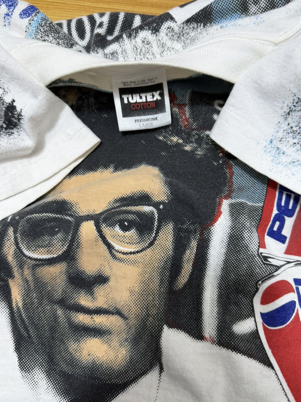 Vintage 90’s Kramer “The Pepsi Ultimate Challenge” AOP Size US L / EU 52-54 / 3 - 4 Thumbnail