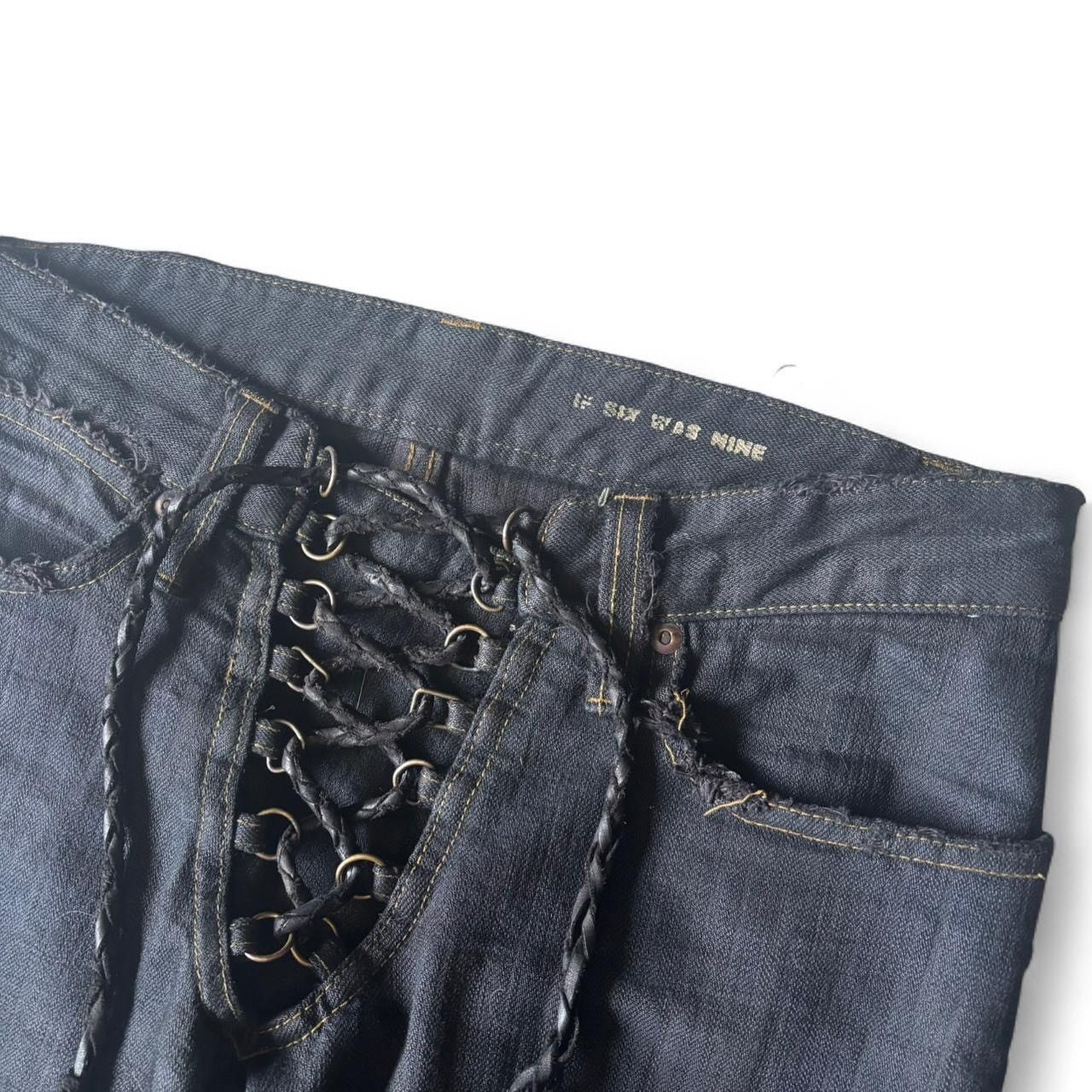 If Six Was Nine IfSixWasNine „Crazy Mexican“ Snakeskin Flared Lace