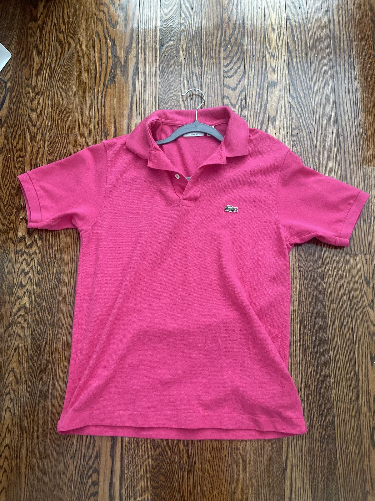Lacoste × Polo Ralph Lauren pink lacoste polo Size US S / EU 44-46 / 1 - 1 Thumbnail