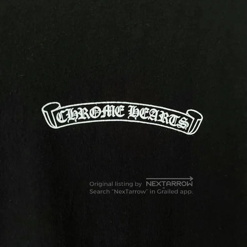 Chrome Hearts CHROME HEARTS Size L Black scroll USA limited V-neck short Size US L / EU 52-54 / 3 - 4 Thumbnail